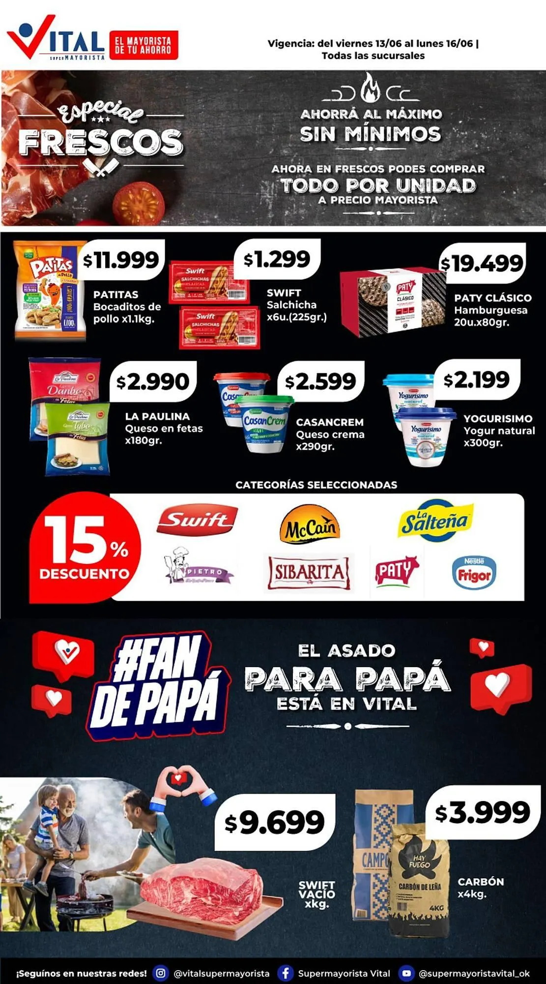 Ofertas de Catálogo Supermayorista Vital 13 de junio al 16 de junio 2025 - Página 2 del catálogo