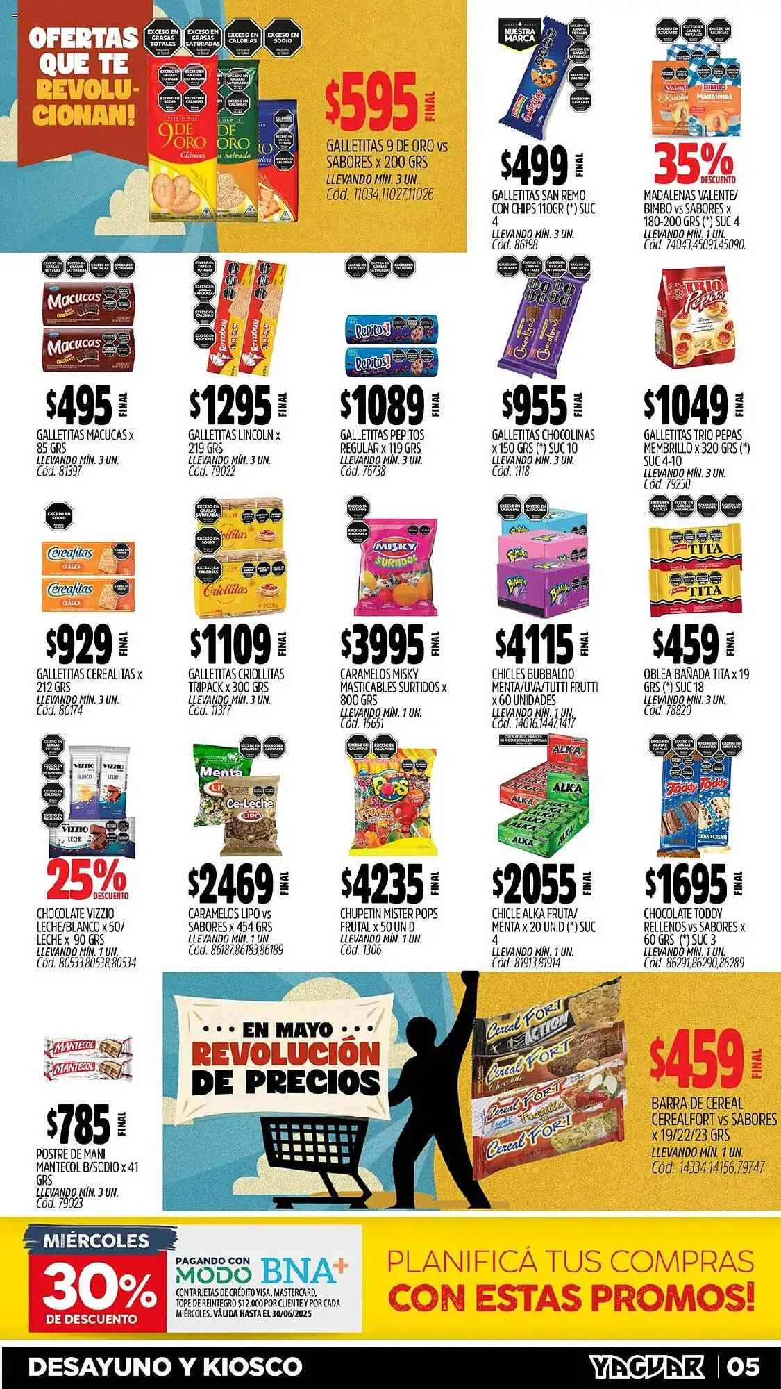 Ofertas de Catálogo Supermercados Yaguar 19 de mayo al 26 de mayo 2025 - Página 5 del catálogo