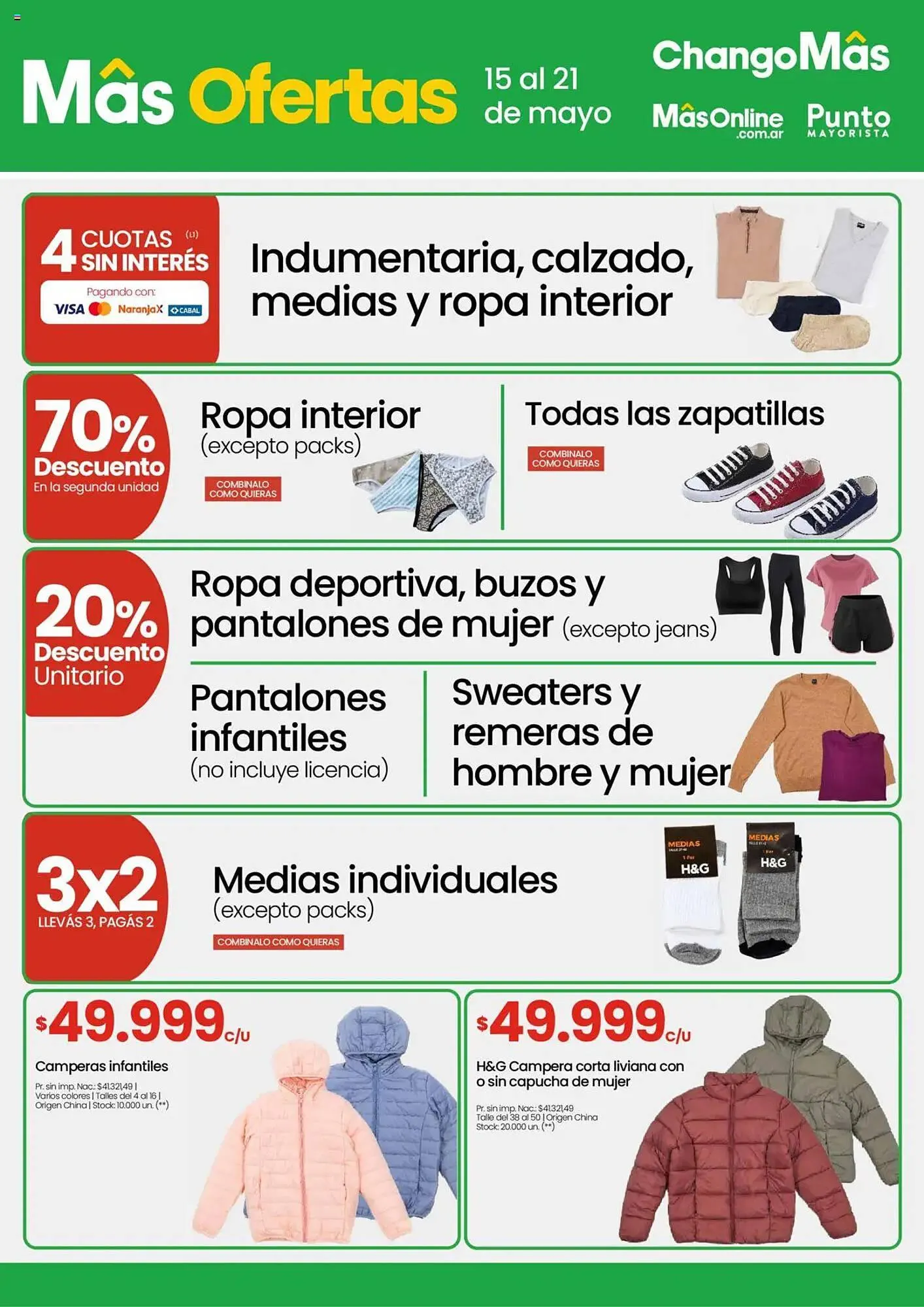 Ofertas de Catálogo Changomas 15 de mayo al 22 de mayo 2025 - Página 38 del catálogo