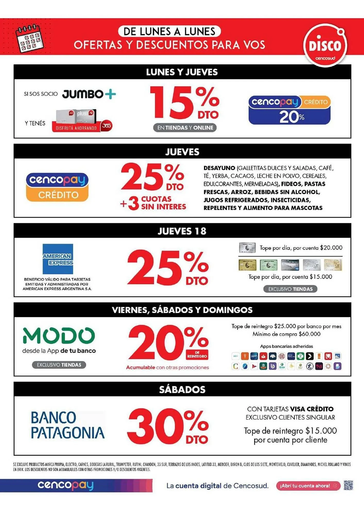 Ofertas de Folleto Disco 5 de diciembre al 7 de diciembre 2025 - Página 12 del catálogo