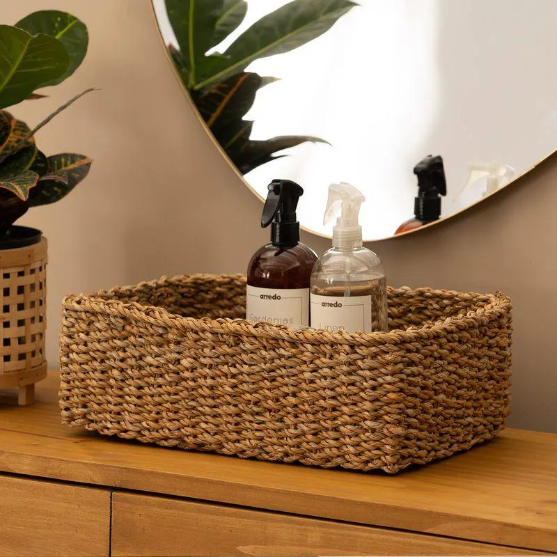 Contenedor Rectangular Liso con Manijas Mediano