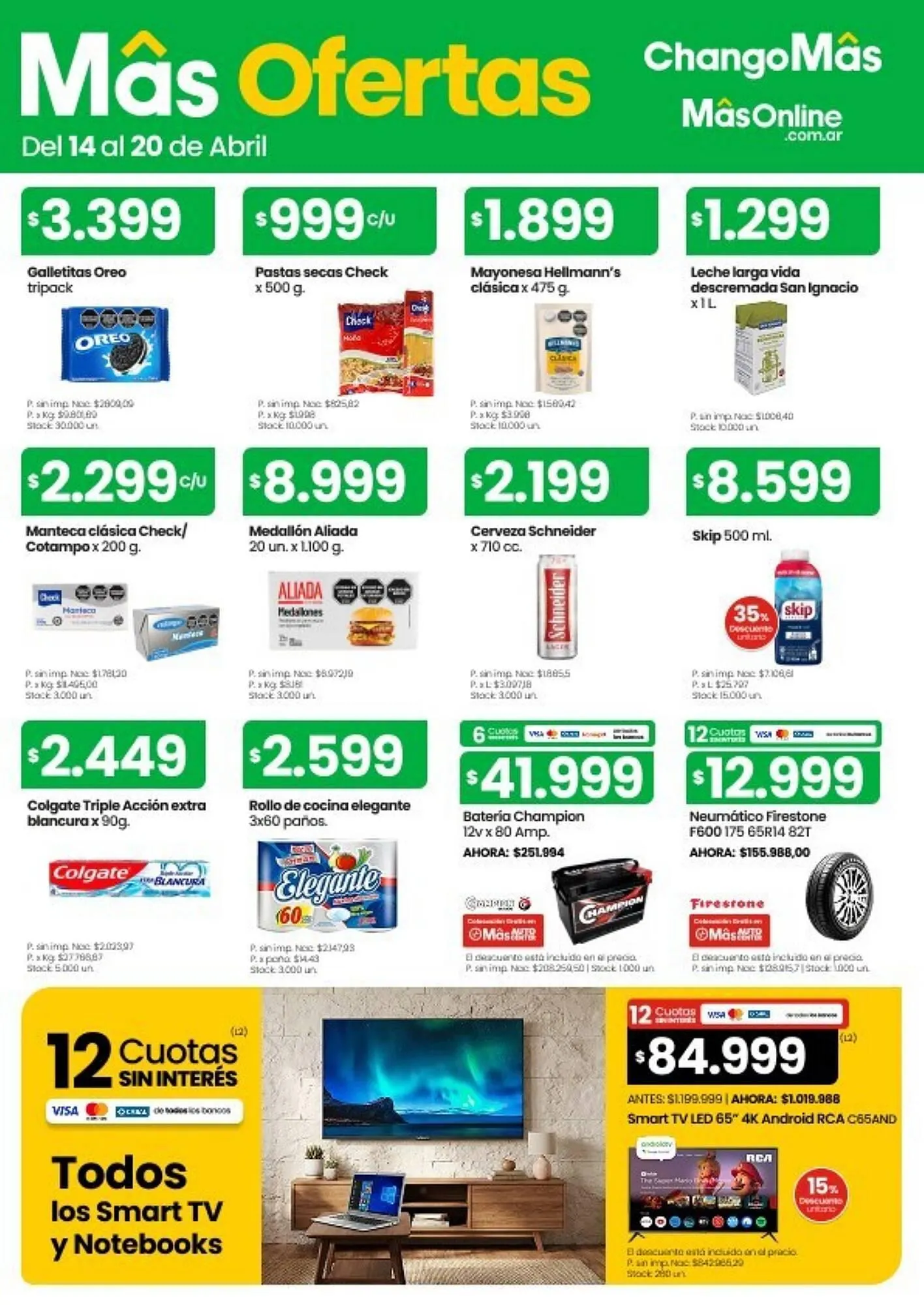 Ofertas de Catálogo Punto Mayorista 14 de abril al 20 de abril 2026 - Página 1 del catálogo