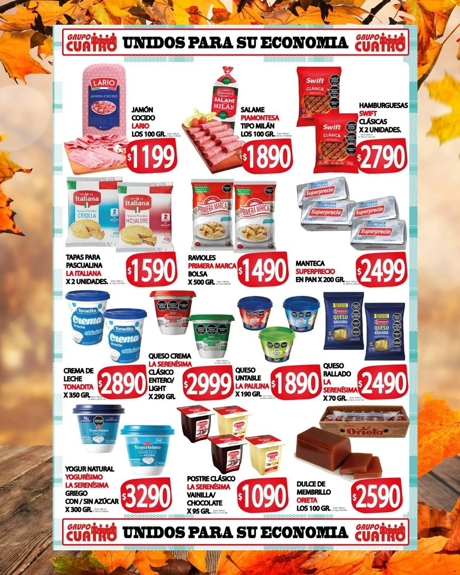 Ofertas de Catálogo Supermercados Caracol 25 de marzo al 6 de abril 2026 - Página 4 del catálogo