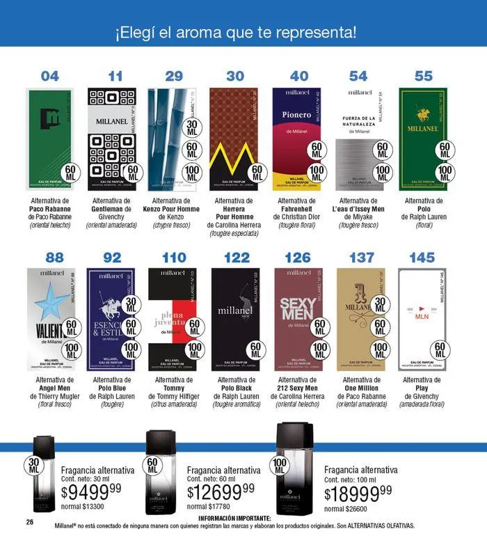 Ofertas de Catálogo Millanel Cosmética C10 26 de agosto al 22 de septiembre 2024 - Página 26 del catálogo