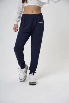 BABUCHA MORLEY AZUL MARINO