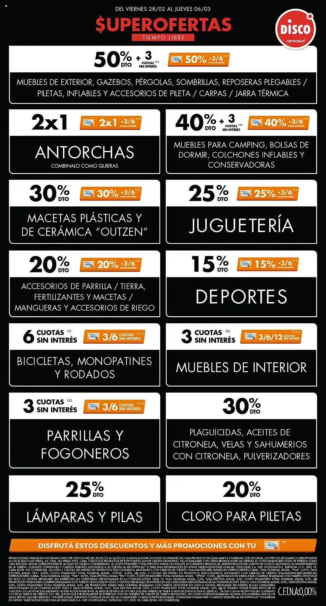 Ofertas de Catálogo Disco 28 de febrero al 6 de marzo 2025 - Página 1 del catálogo