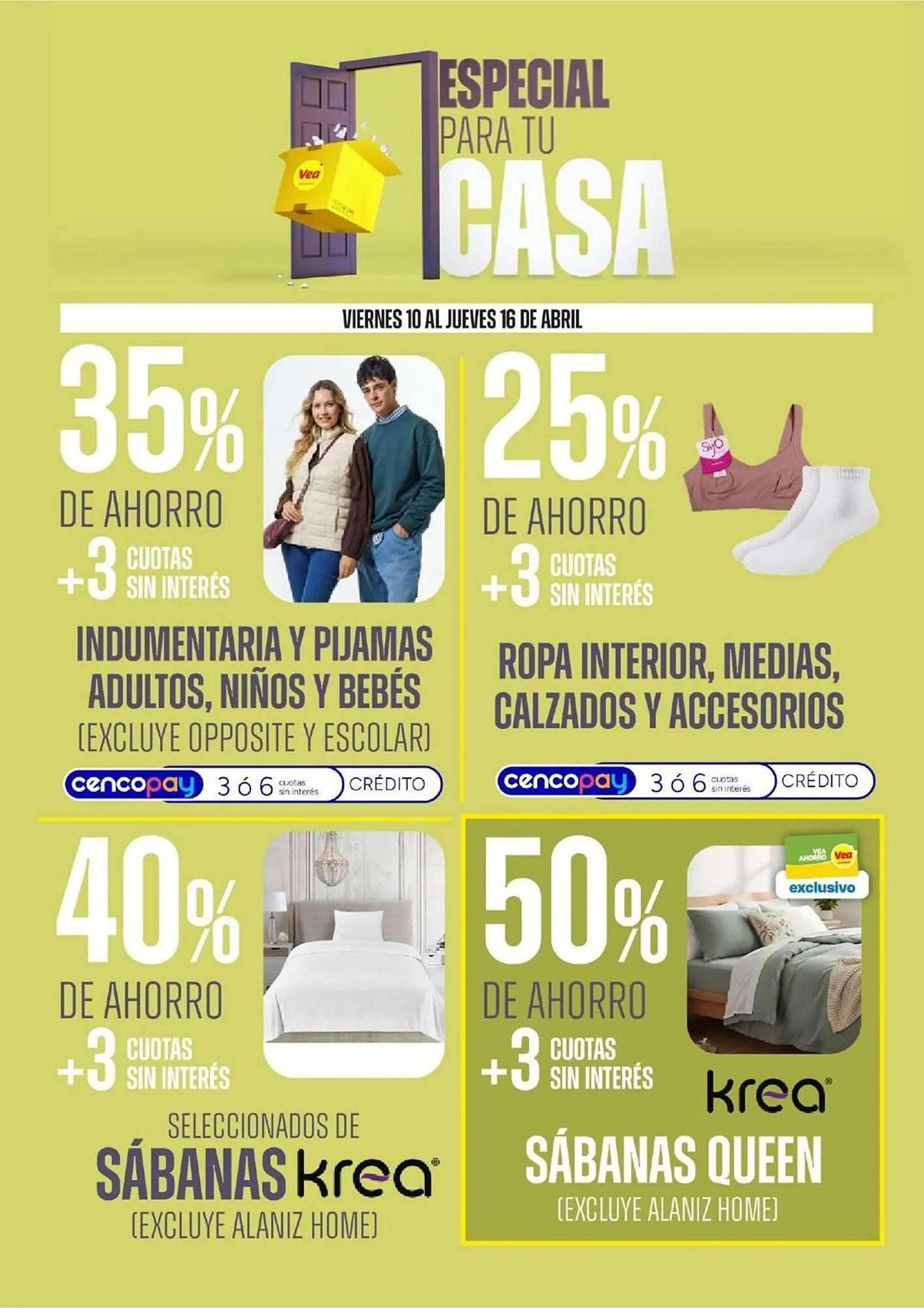Ofertas de Catálogo Supermercados Vea 10 de abril al 15 de abril 2026 - Página 12 del catálogo