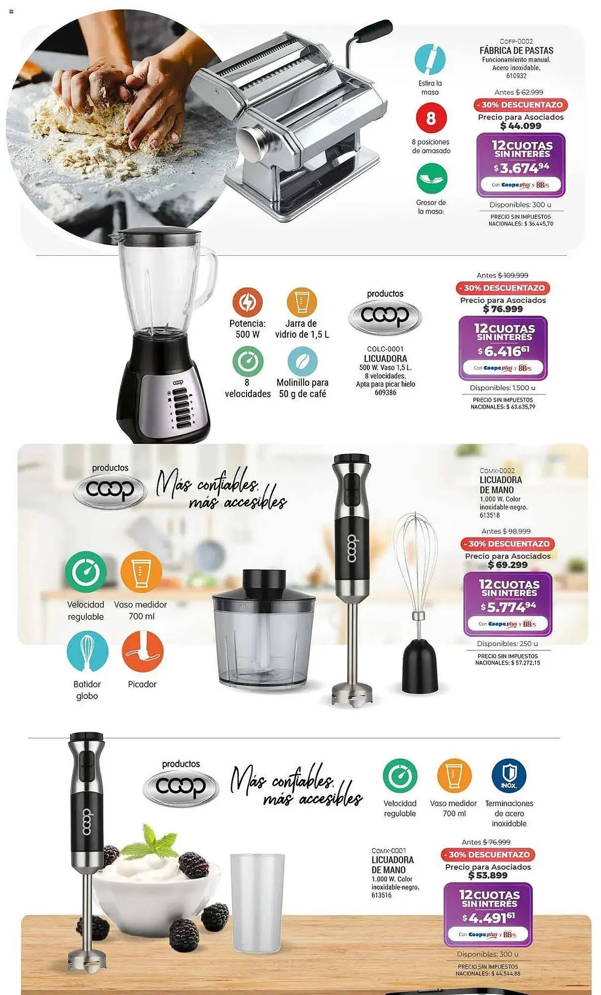 Ofertas de Catálogo Cooperativa Obrera 14 de julio al 28 de julio 2025 - Página 29 del catálogo