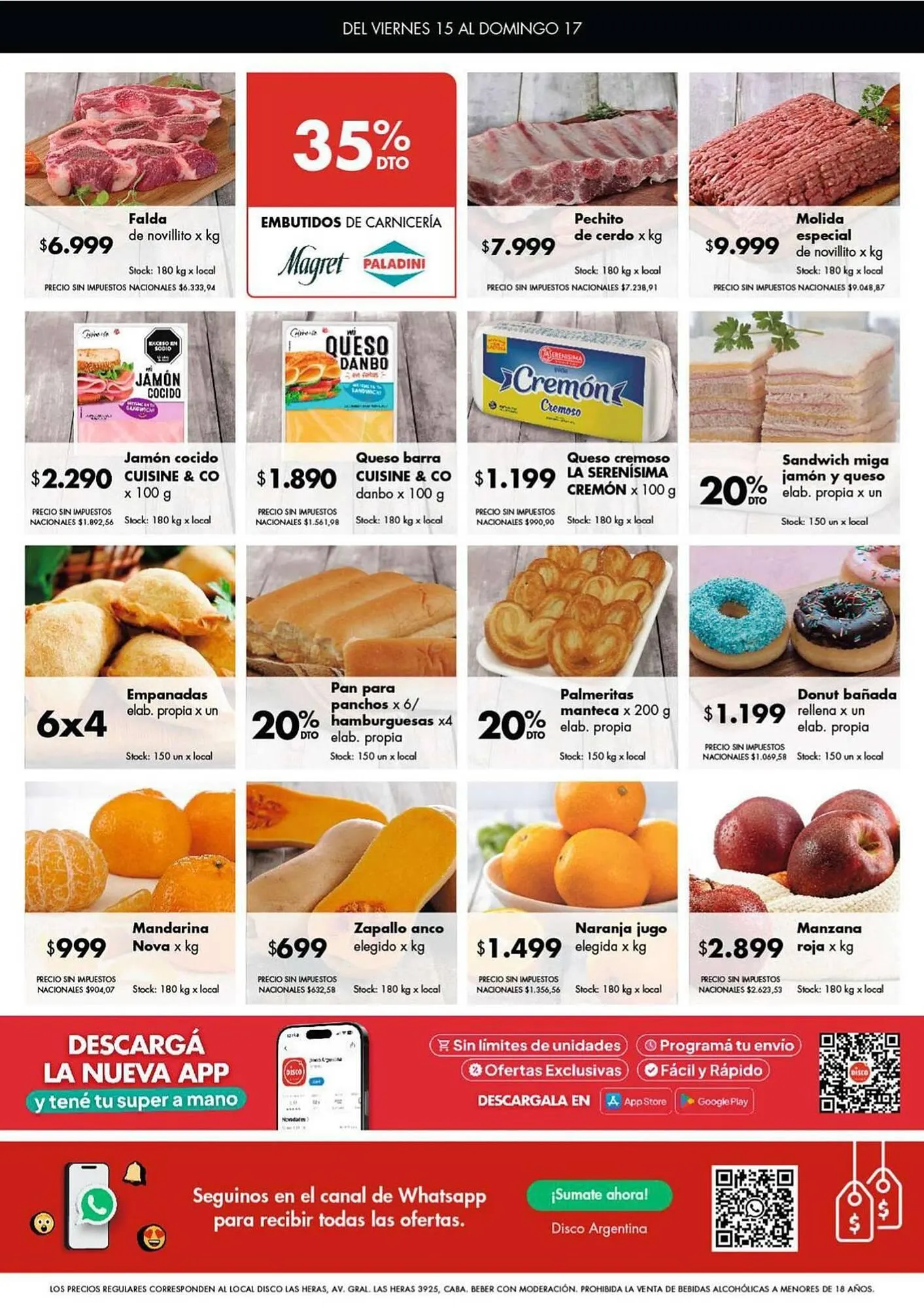 Ofertas de Folleto Disco 15 de mayo al 17 de mayo 2026 - Página 8 del catálogo