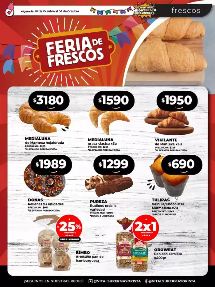 Ofertas de ¡Empezá la semana a puro AHORRO!! 1 de octubre al 6 de octubre 2024 - Página 26 del catálogo