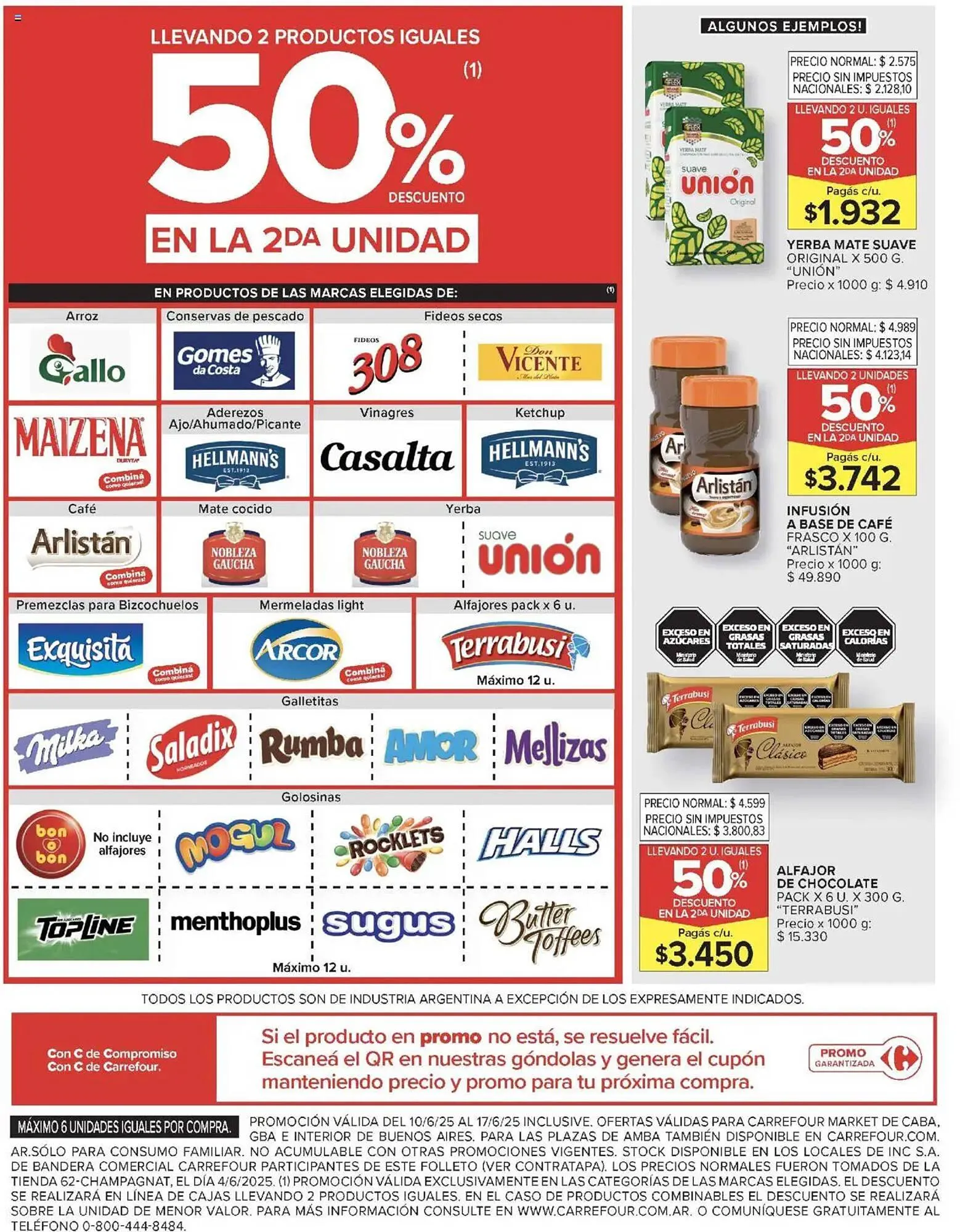 Ofertas de Catálogo Carrefour Market 10 de junio al 18 de junio 2025 - Página 5 del catálogo