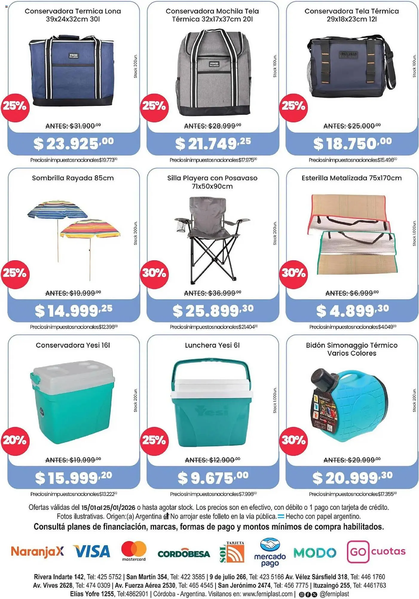 Ofertas de Catálogo Ferniplast 15 de enero al 25 de enero 2026 - Página 8 del catálogo