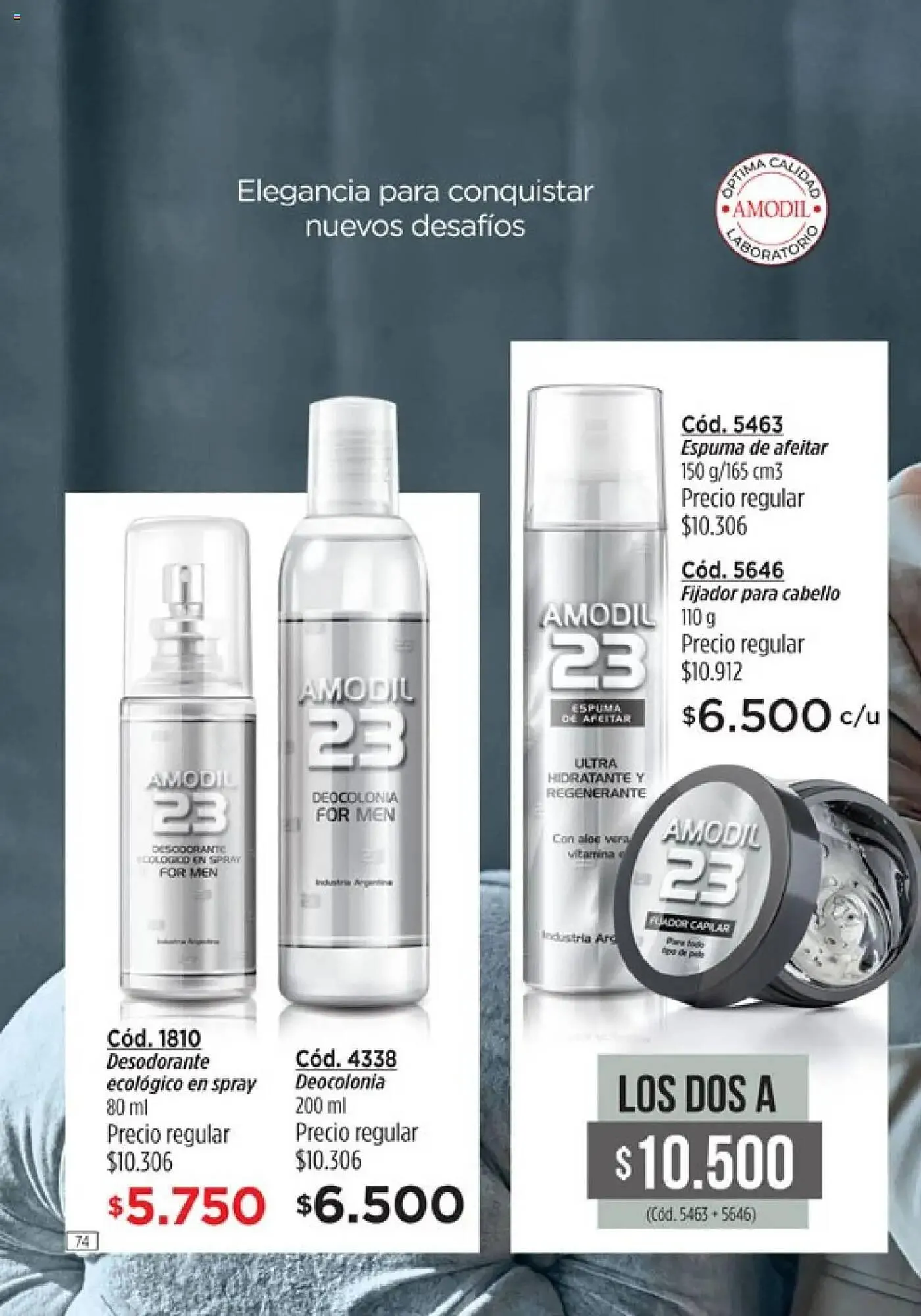 Ofertas de Catálogo Amodil 18 de julio al 31 de julio 2025 - Página 74 del catálogo