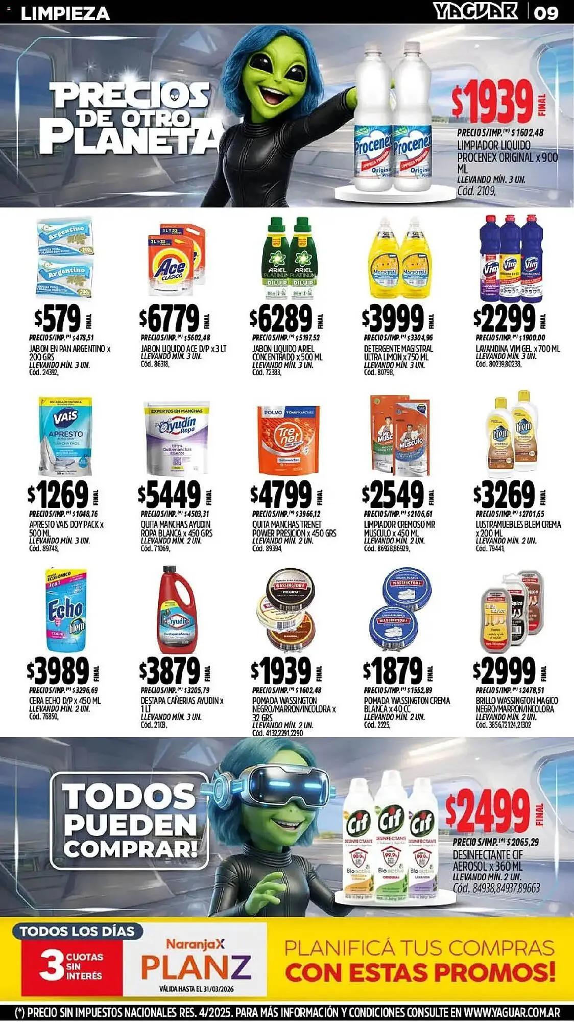 Ofertas de Catálogo Supermercados Yaguar 2 de marzo al 7 de marzo 2026 - Página 9 del catálogo
