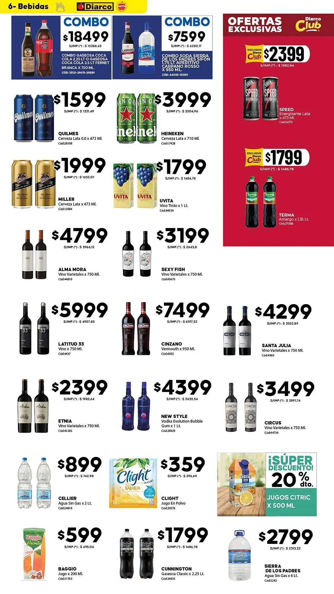 Ofertas de Catálogo Diarco 6 de abril al 10 de abril 2026 - Página 6 del catálogo