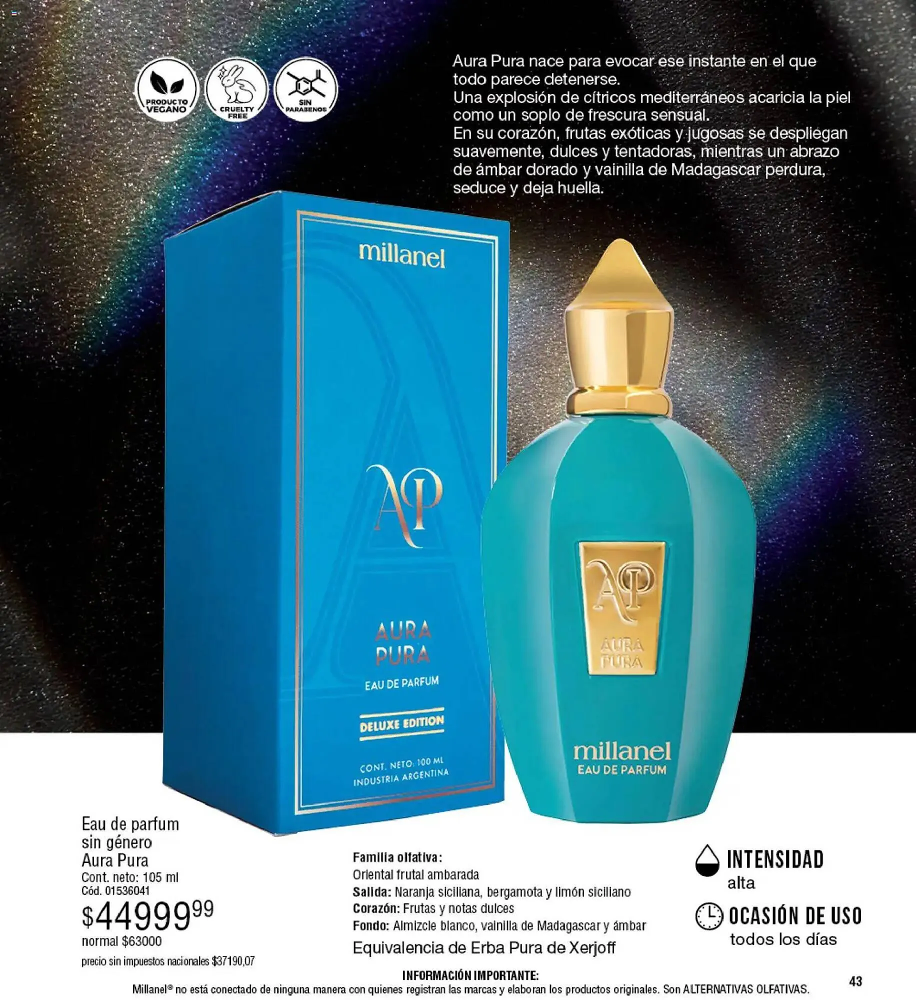 Ofertas de Catálogo Millanel Cosmética 2 de marzo al 29 de marzo 2026 - Página 43 del catálogo