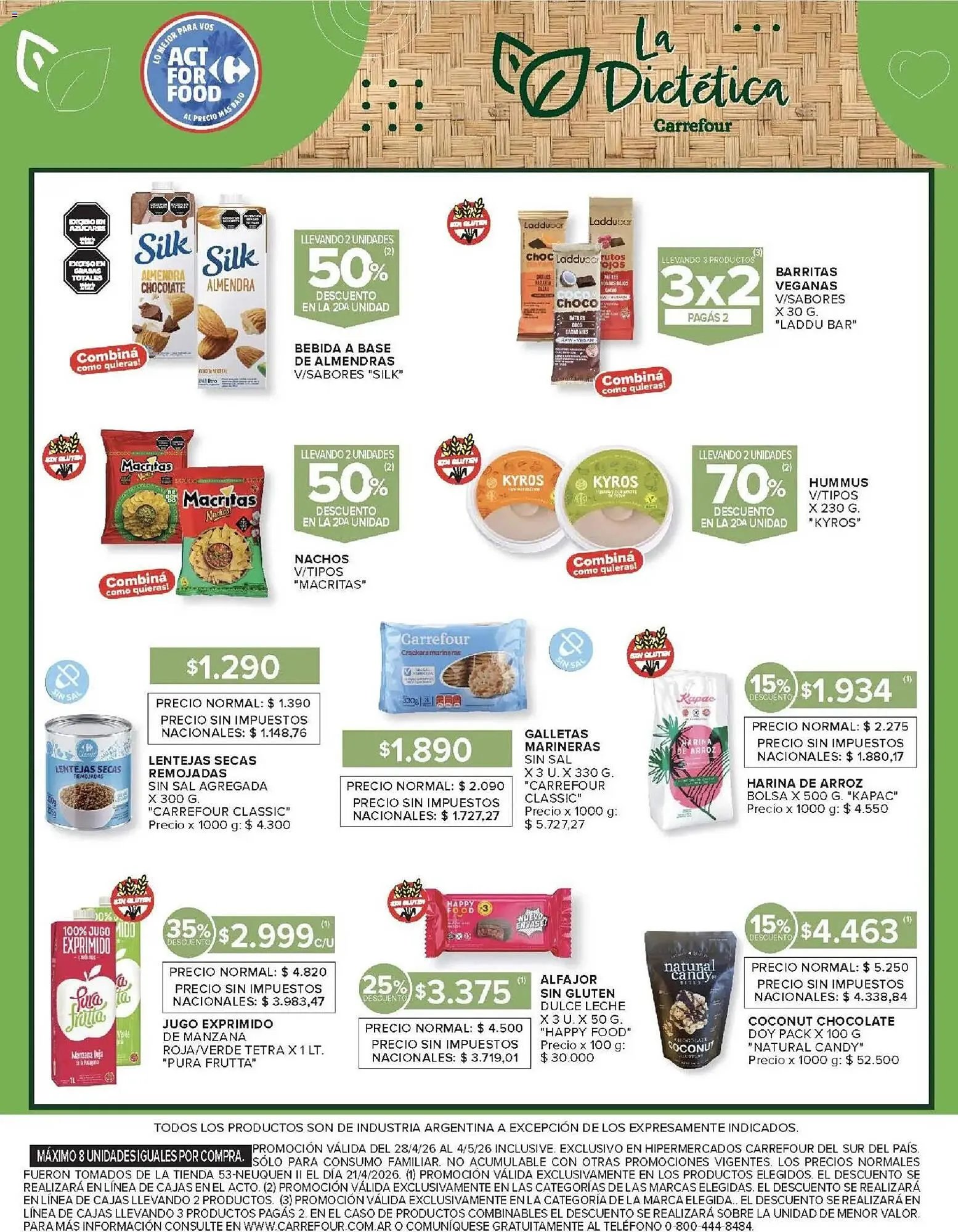 Ofertas de Catálogo Carrefour 28 de abril al 4 de mayo 2026 - Página 12 del catálogo