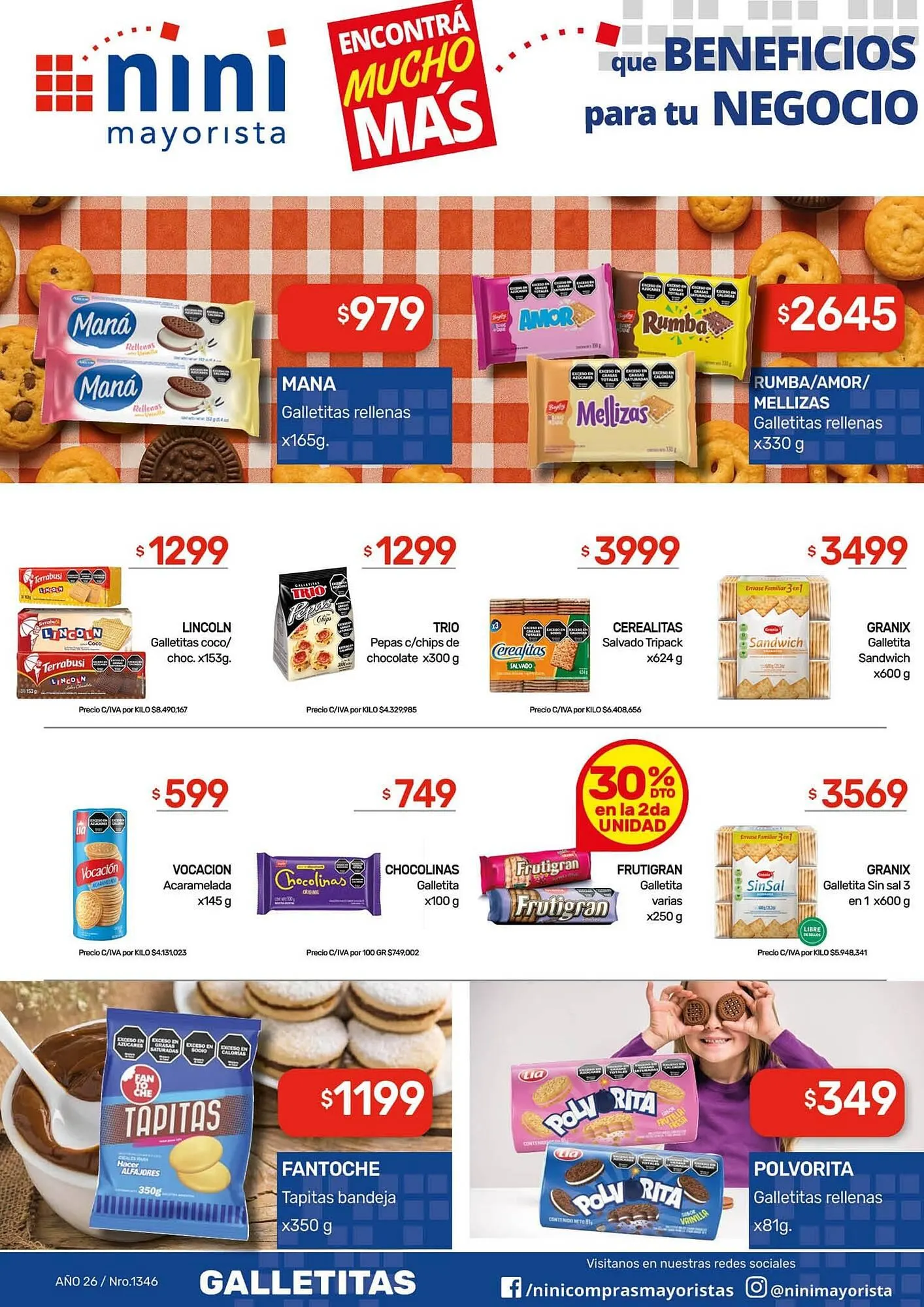 Ofertas de Catálogo Nini Mayorista 9 de febrero al 15 de febrero 2026 - Página 30 del catálogo