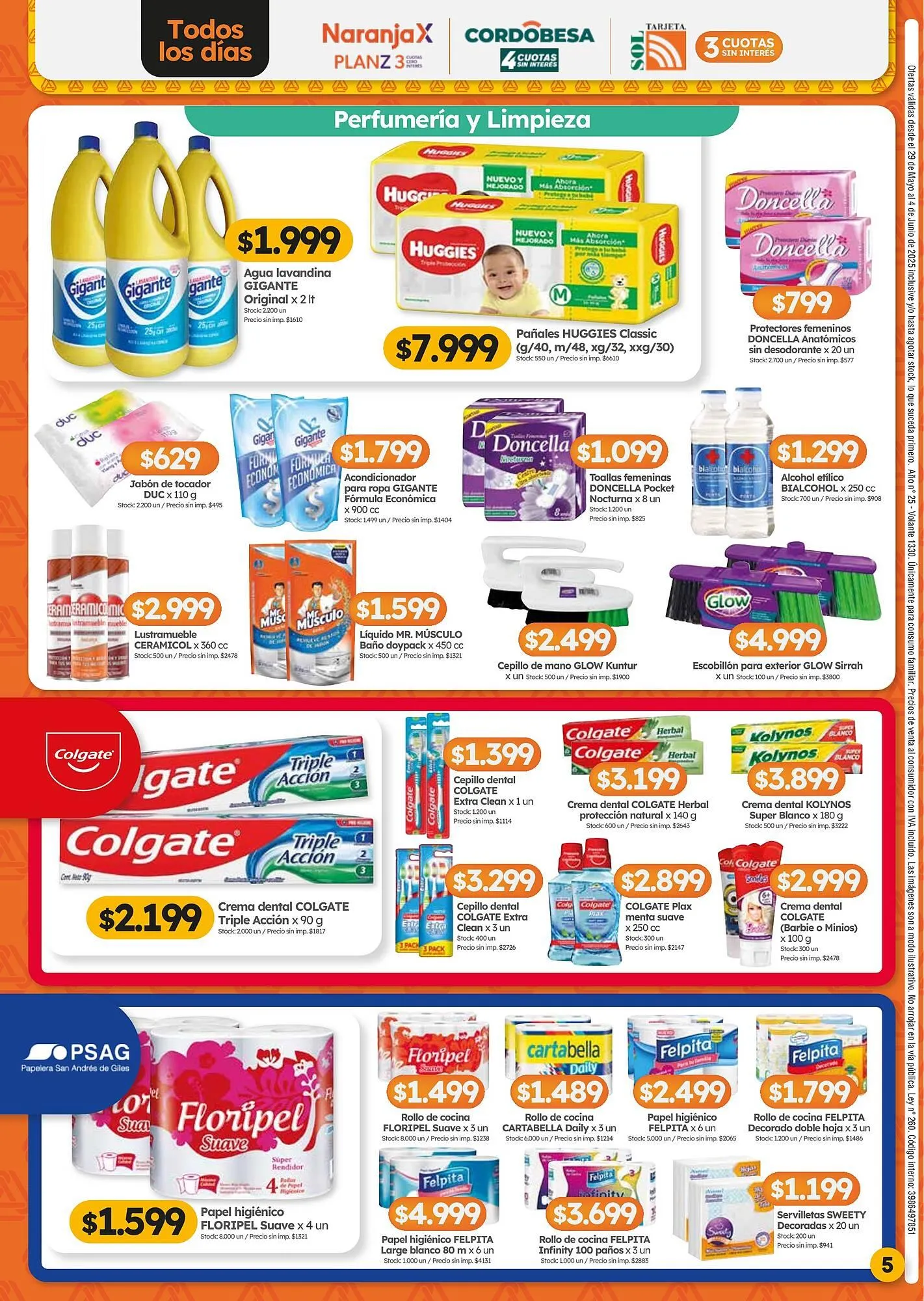 Ofertas de Catálogo Cordiez 29 de mayo al 4 de junio 2025 - Página 5 del catálogo