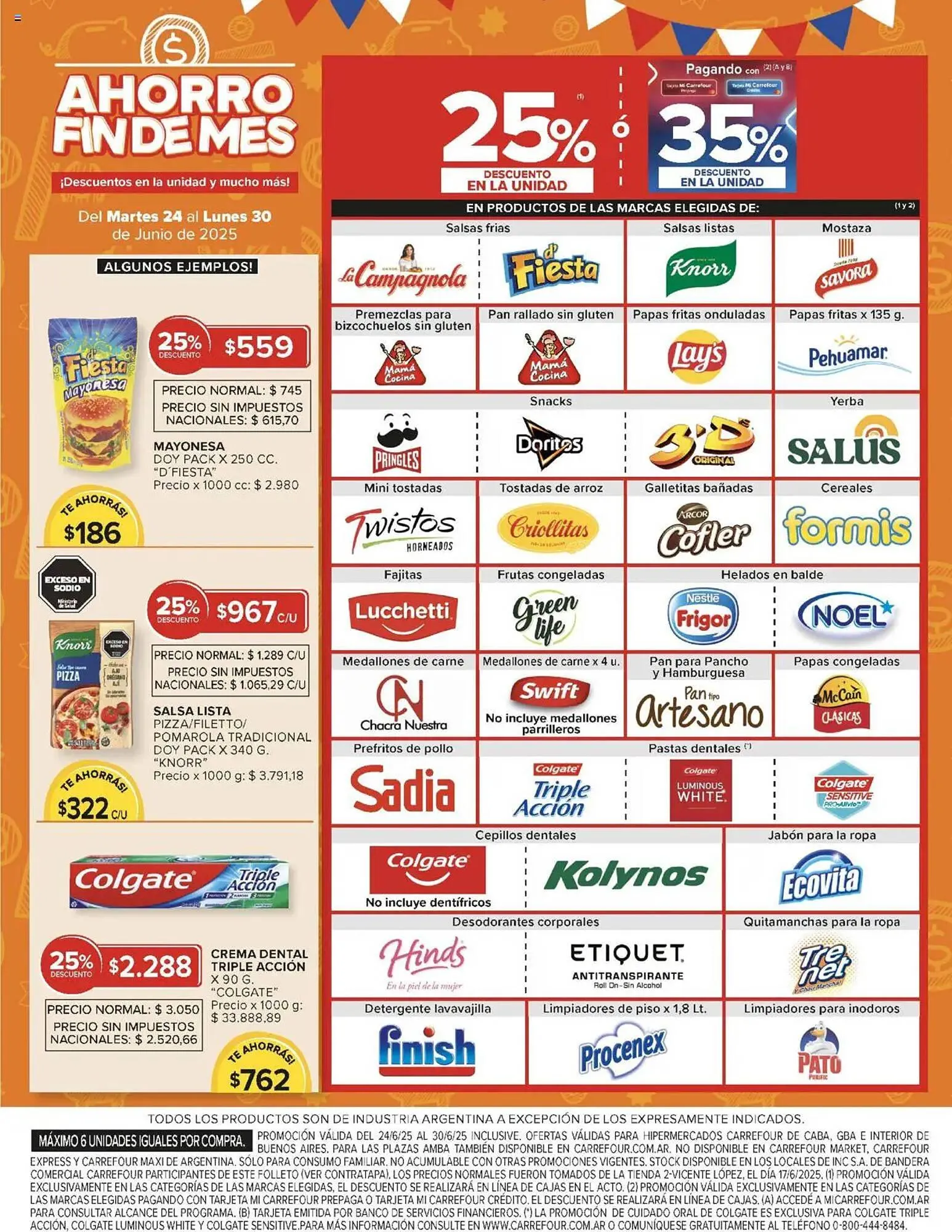 Ofertas de Catálogo Carrefour 24 de junio al 30 de junio 2025 - Página 7 del catálogo