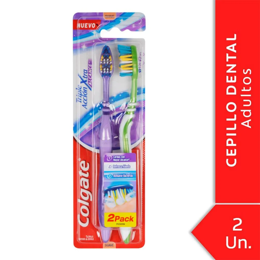 CEPILLO COLGATE TRIPLE ACCION ZZ 2x