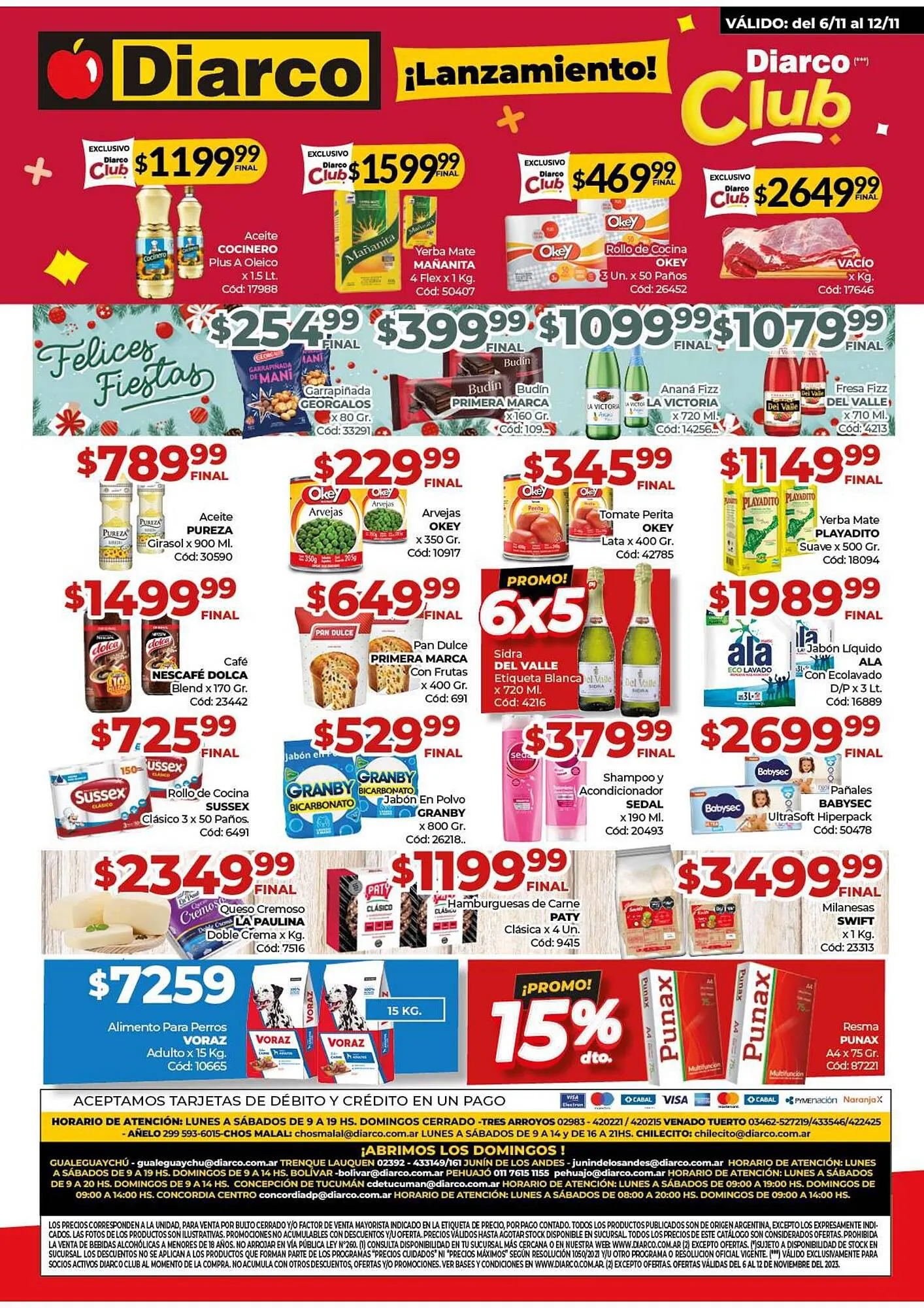 Ofertas de Catálogo Diarco 6 de noviembre al 12 de noviembre 2023 - Página 5 del catálogo