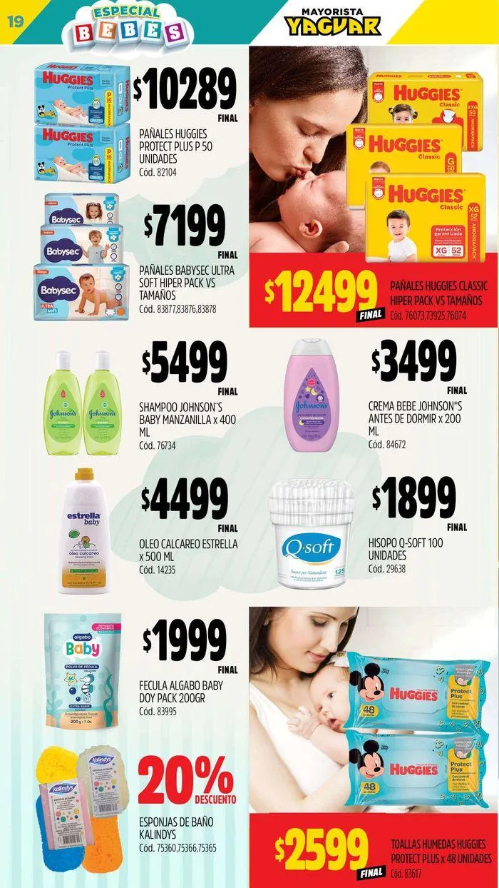 Ofertas de Catálogo Supermercados Yaguar Córdoba 22 de julio al 28 de julio 2024 - Página 19 del catálogo