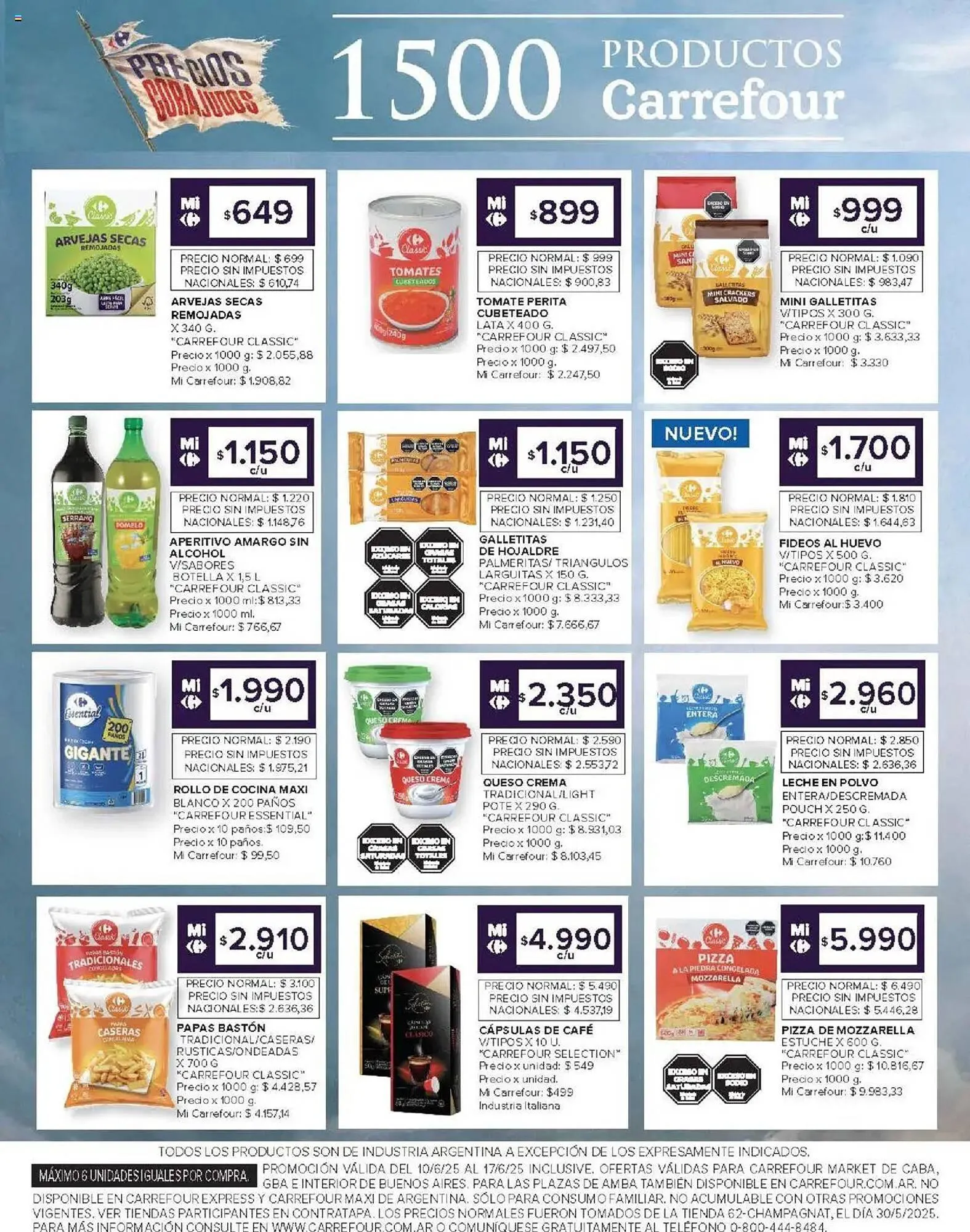 Ofertas de Catálogo Carrefour Market 10 de junio al 18 de junio 2025 - Página 9 del catálogo