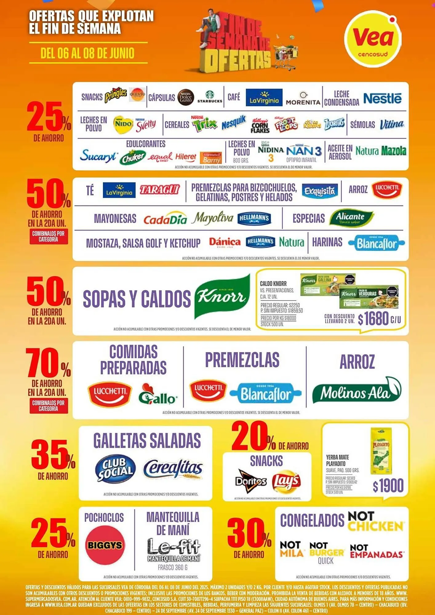 Ofertas de Catálogo Supermercados Vea 6 de junio al 8 de junio 2025 - Página 4 del catálogo