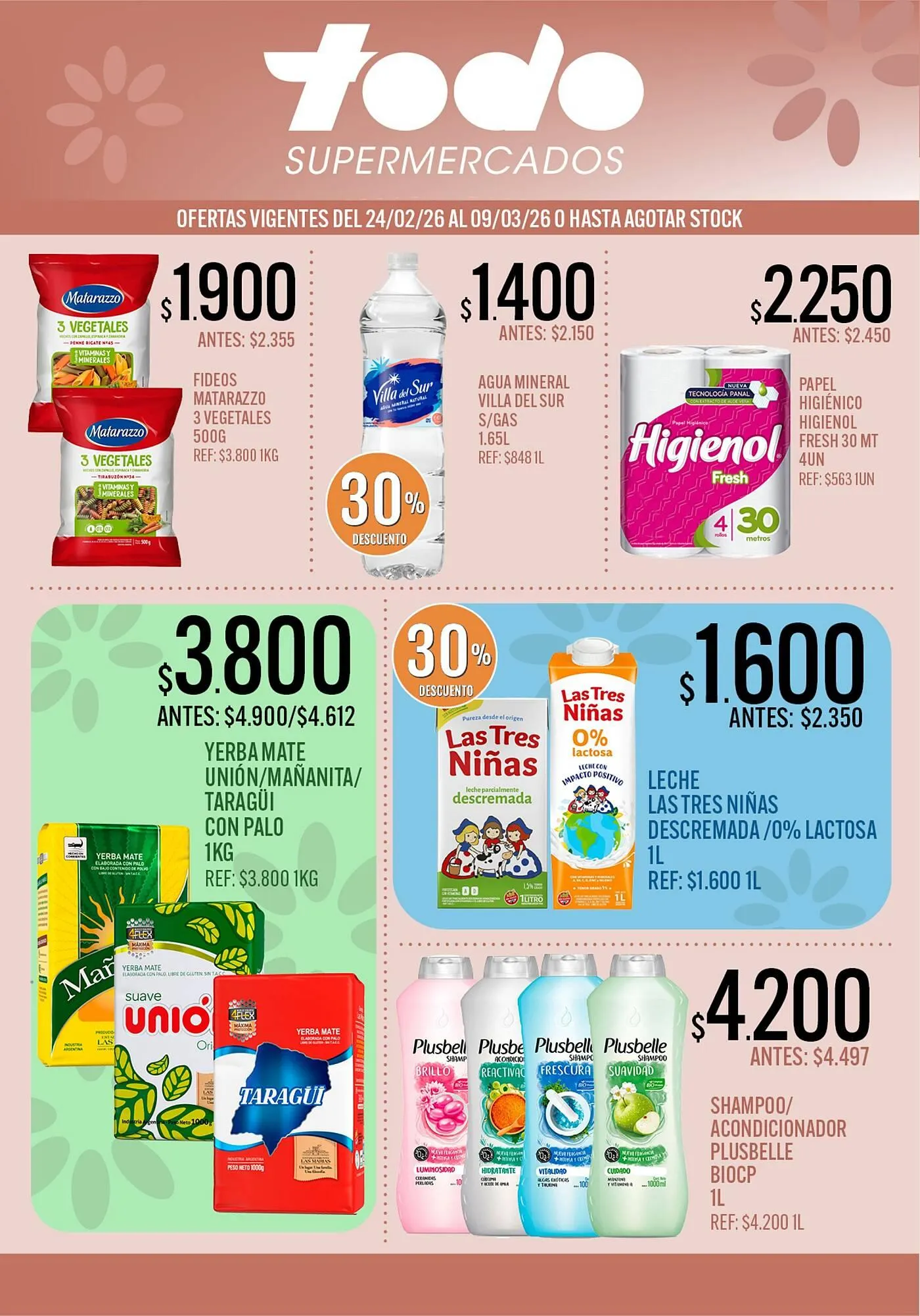 Ofertas de Catálogo Supermercados Todo 23 de febrero al 9 de marzo 2026 - Página 1 del catálogo