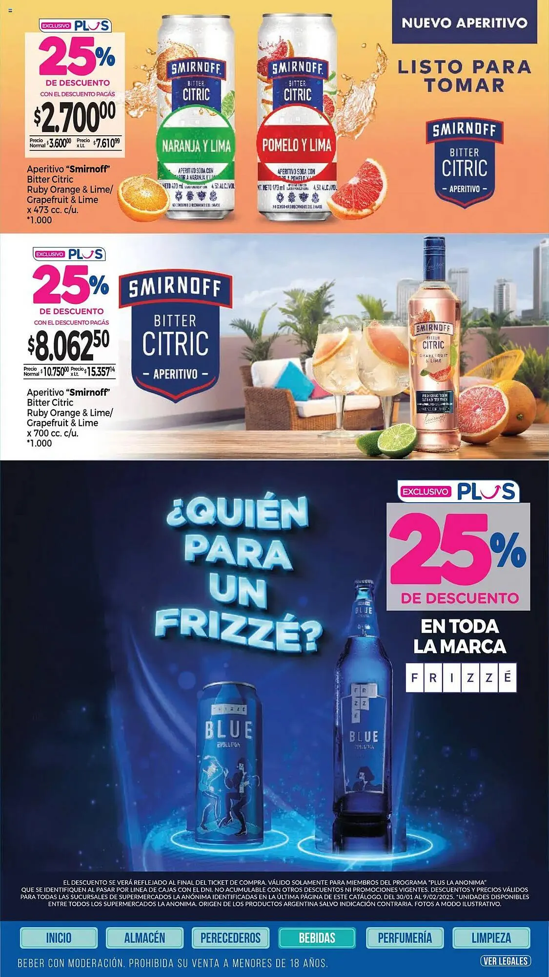 Ofertas de Catálogo La Anonima 30 de enero al 9 de febrero 2025 - Página 35 del catálogo