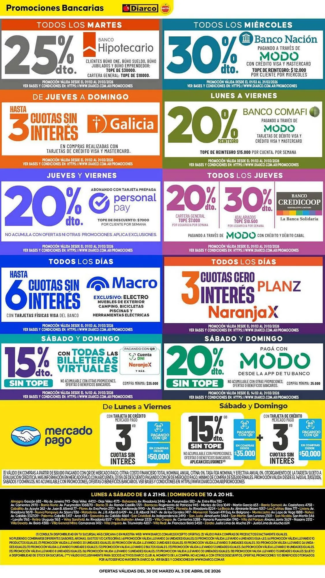 Ofertas de Catálogo Diarco 30 de marzo al 3 de abril 2026 - Página 12 del catálogo