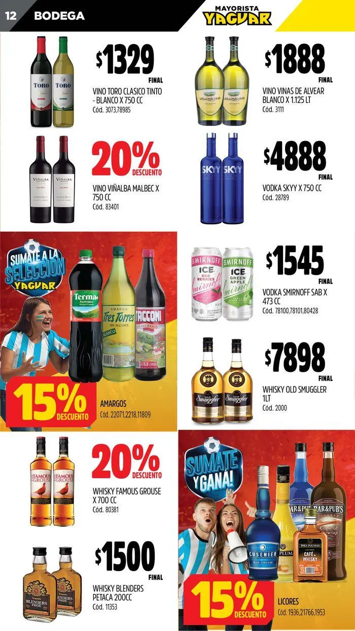 Ofertas de Ofertas Supermercados Yaguar Trelew 1 de julio al 7 de julio 2024 - Página 12 del catálogo