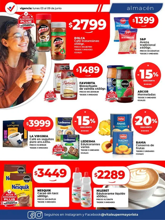 Ofertas de ¡¡Ahorrá y Disfrutá!! 4 de junio al 9 de junio 2024 - Página 15 del catálogo