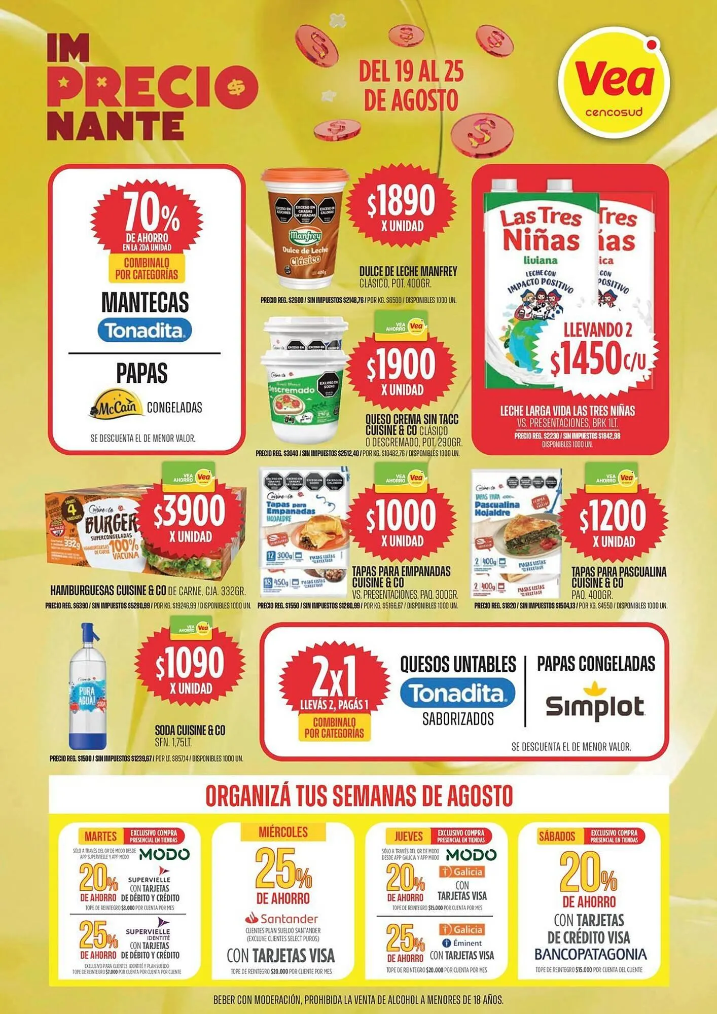 Ofertas de Catálogo Supermercados Vea 19 de agosto al 25 de agosto 2025 - Página 3 del catálogo