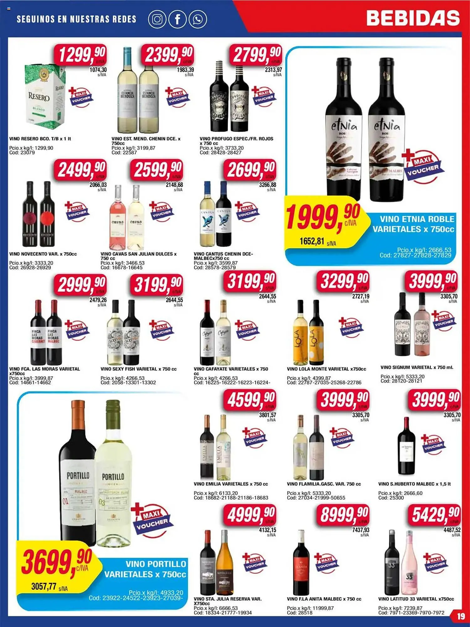 Ofertas de Catálogo Maxiconsumo 4 de agosto al 11 de agosto 2025 - Página 19 del catálogo