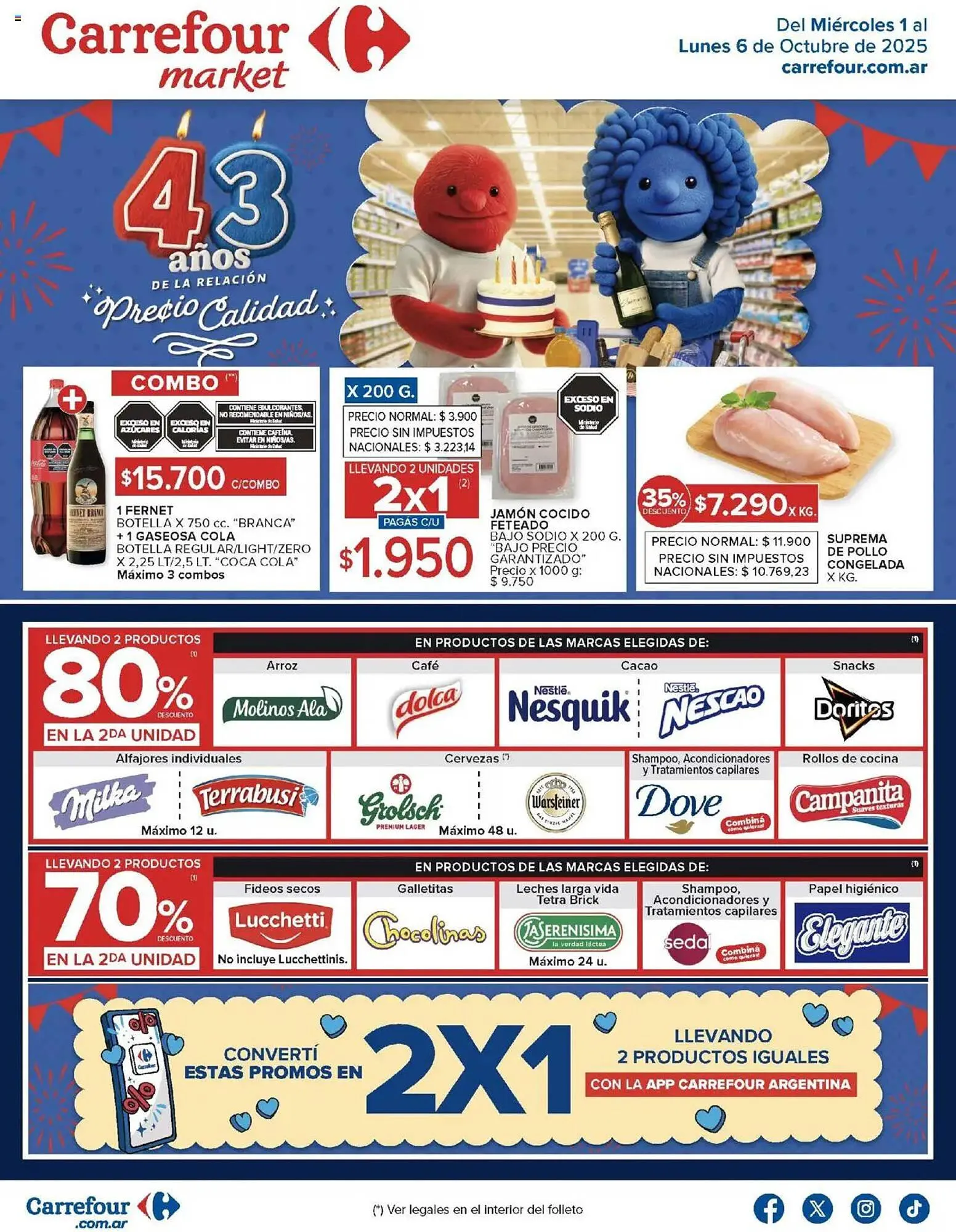 Folleto Carrefour Market - 1