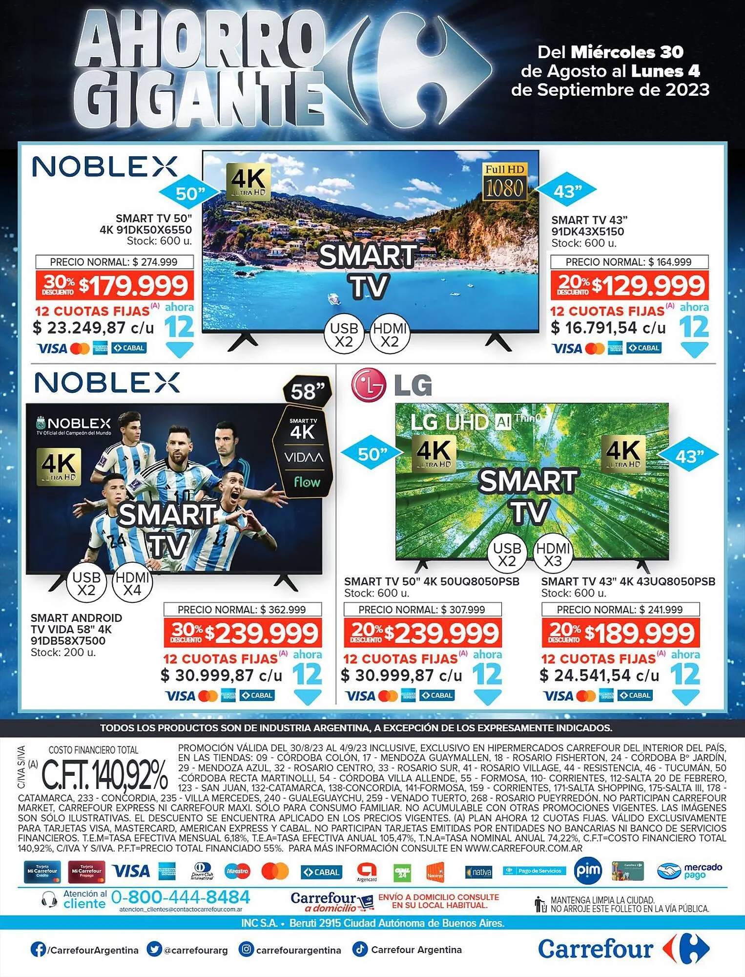 Ofertas de Catálogo Carrefour 30 de agosto al 4 de septiembre 2023 - Página 20 del catálogo