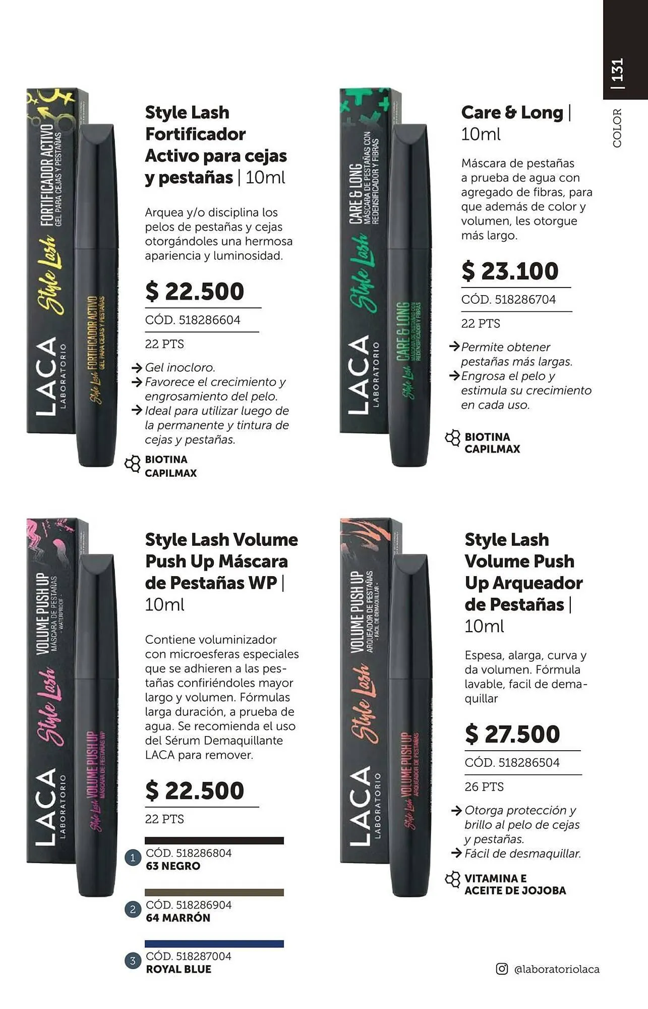 Ofertas de Catálogo Laboratorio LACA 11 de marzo al 31 de marzo 2026 - Página 131 del catálogo