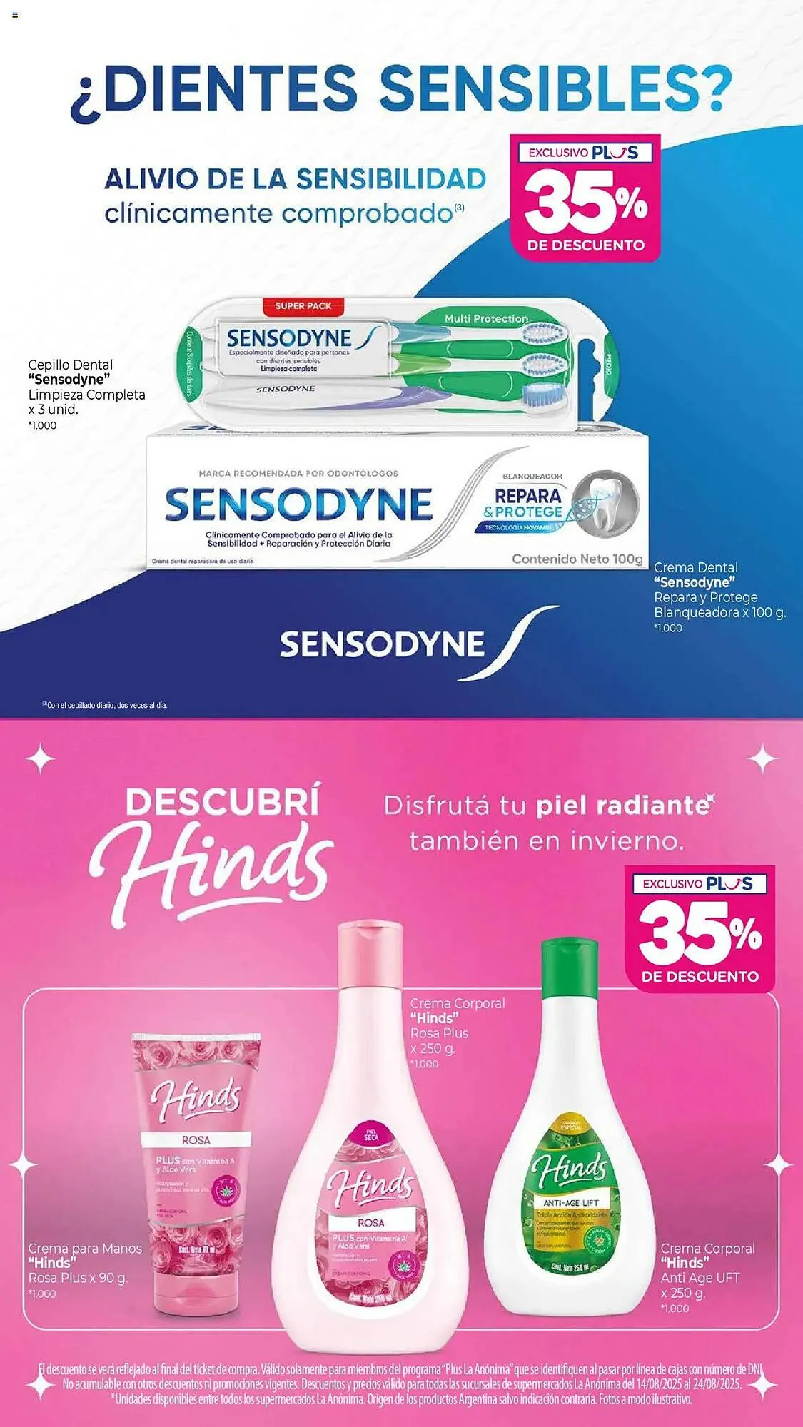 Ofertas de Catálogo La Anonima 14 de agosto al 25 de agosto 2025 - Página 27 del catálogo