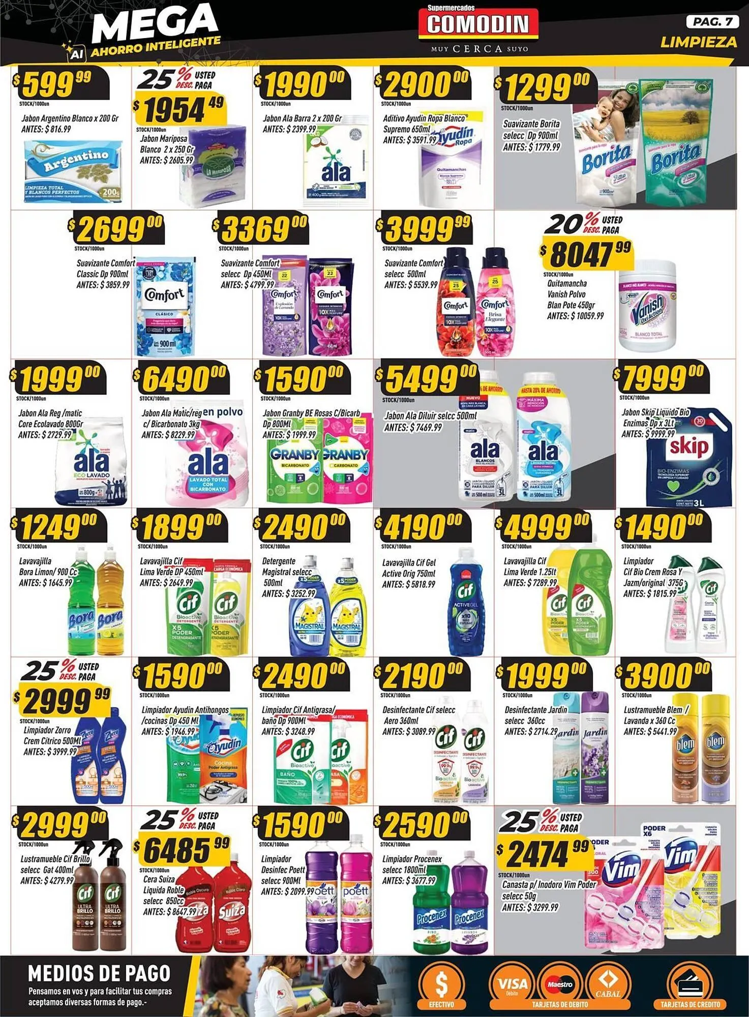 Ofertas de Catálogo Supermercados Comodin 5 de enero al 11 de enero 2026 - Página 7 del catálogo