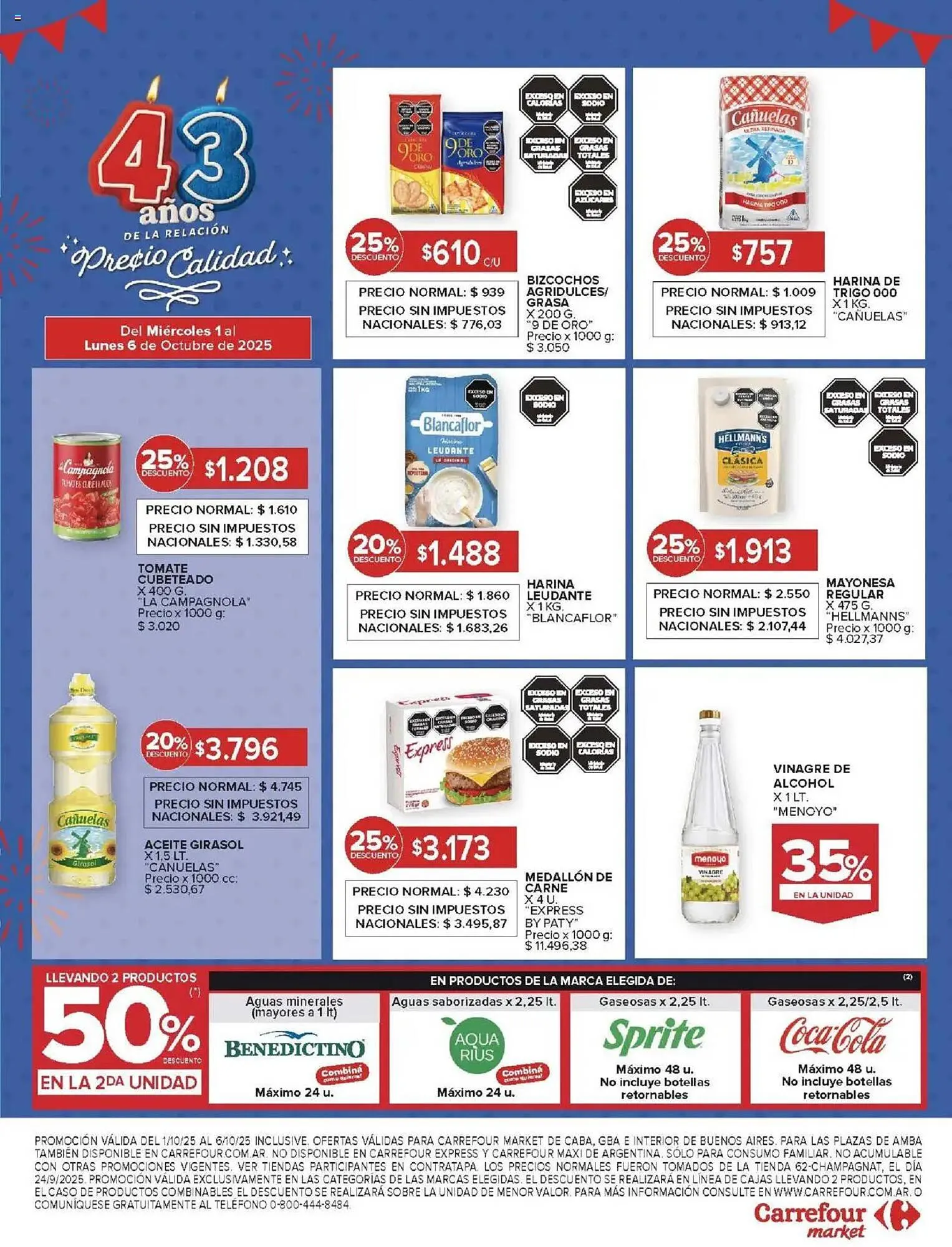 Ofertas de Folleto Carrefour Market 1 de octubre al 6 de octubre 2025 - Página 12 del catálogo