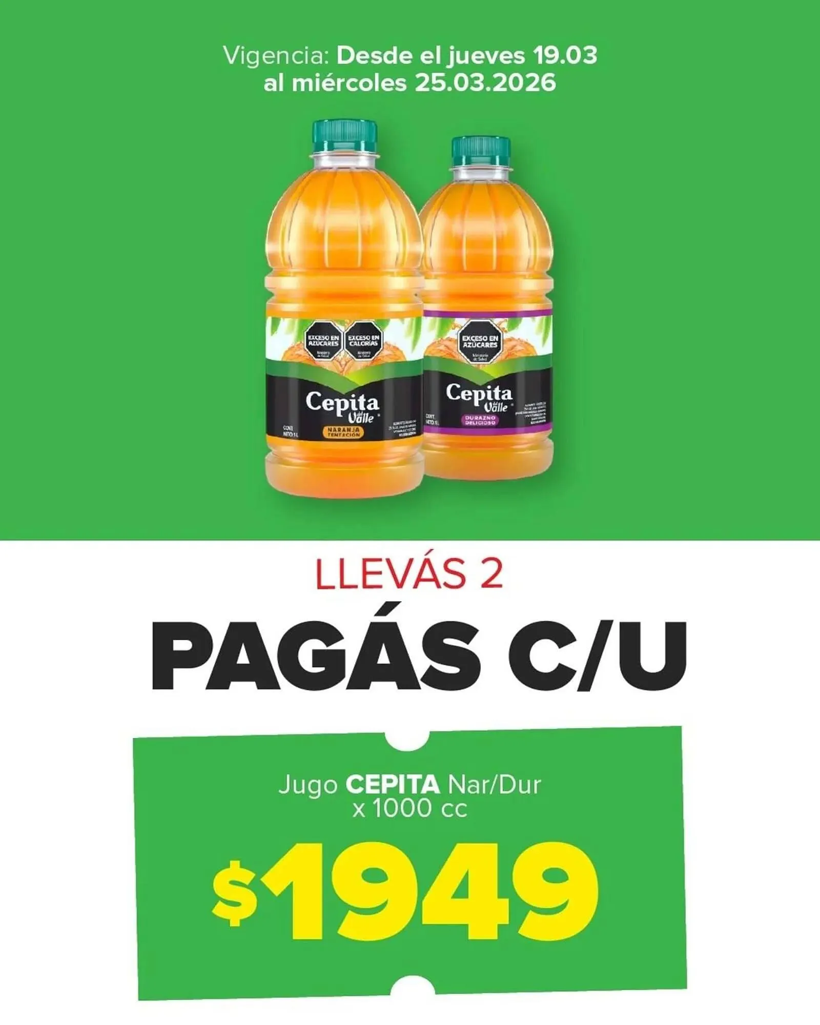 Ofertas de Catálogo Supermercados Caracol 19 de marzo al 25 de marzo 2026 - Página 3 del catálogo