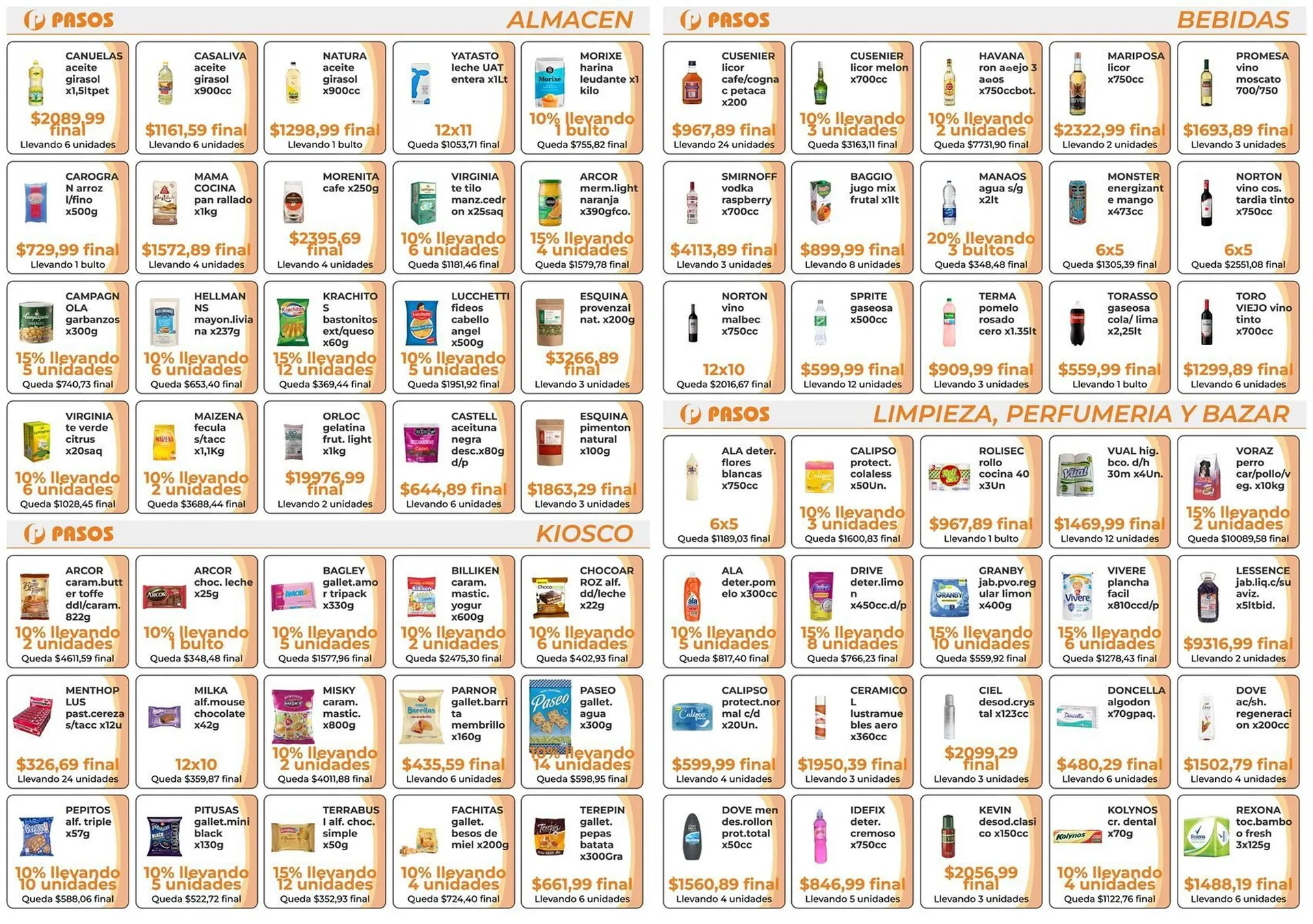 Ofertas de Catálogo Pasos Supermercado 15 de abril al 21 de abril 2024 - Página 2 del catálogo