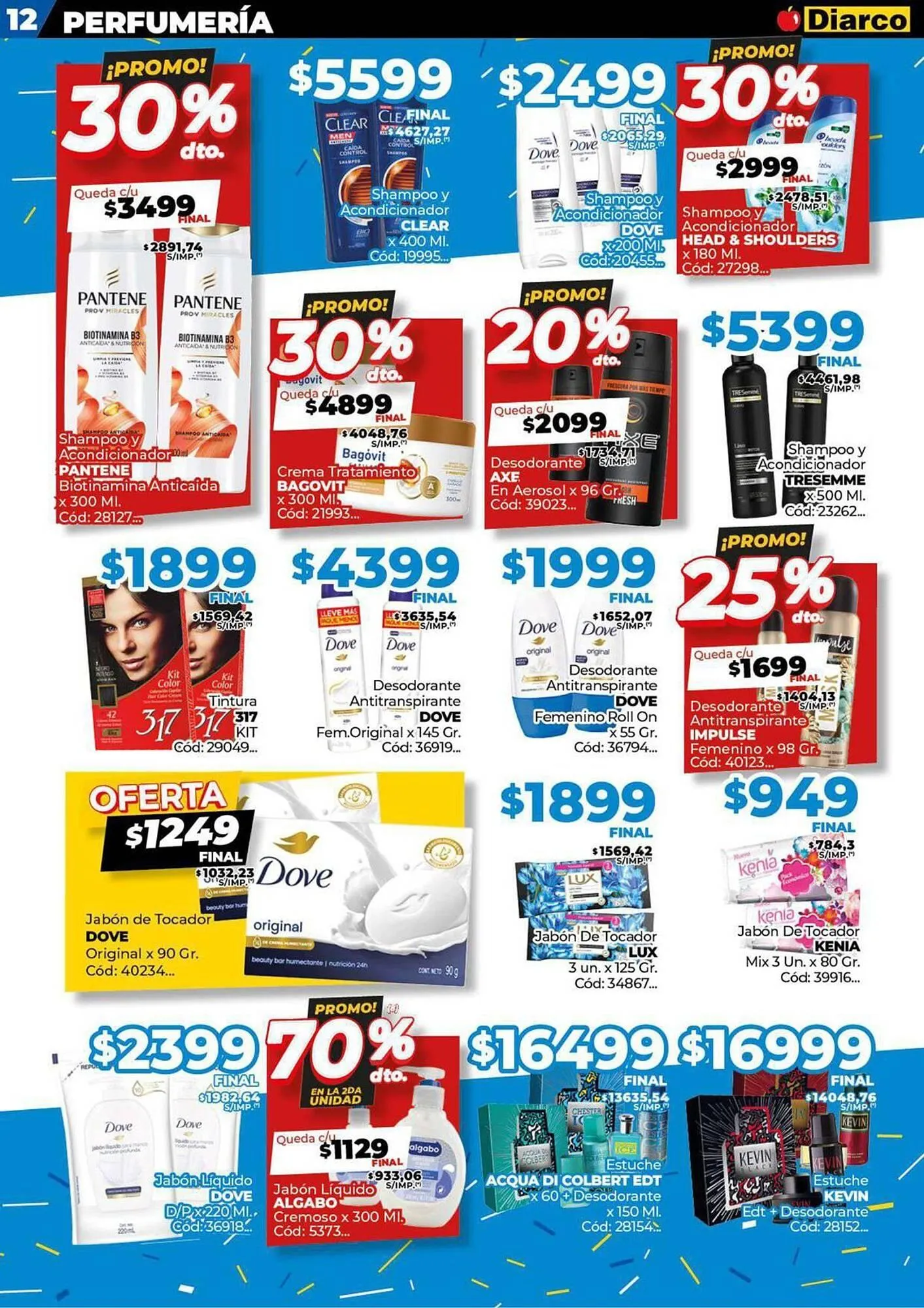 Ofertas de Catálogo Diarco 9 de junio al 16 de junio 2025 - Página 12 del catálogo
