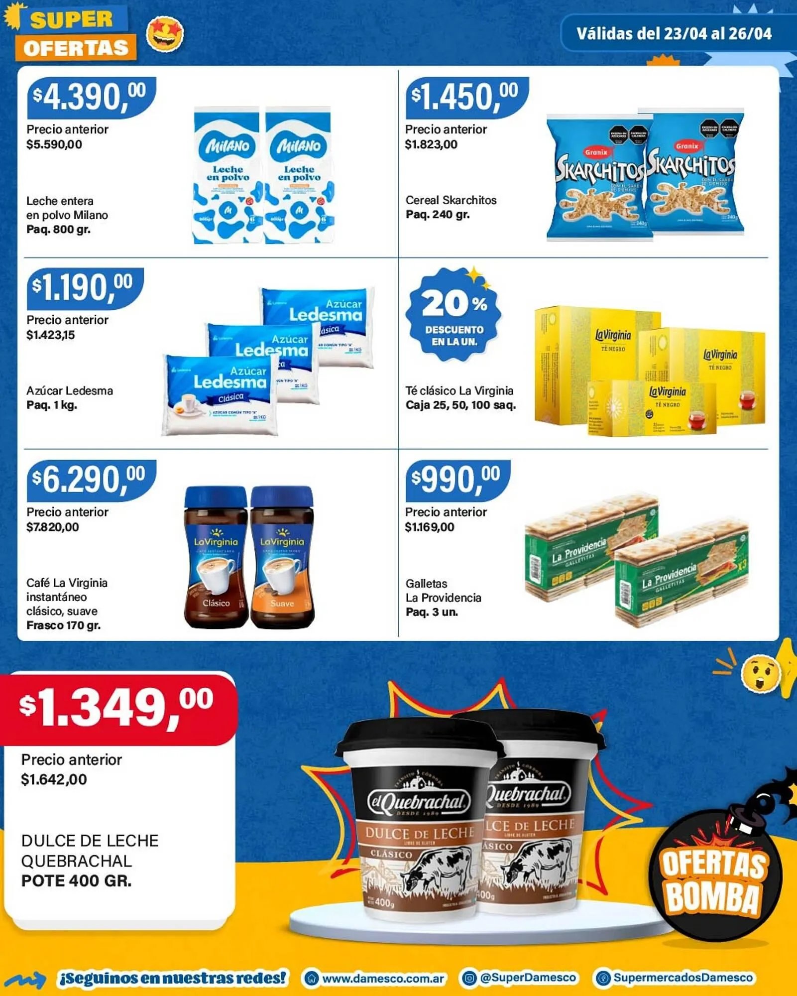 Ofertas de Catálogo Supermercados Damesco 23 de abril al 26 de abril 2026 - Página 5 del catálogo