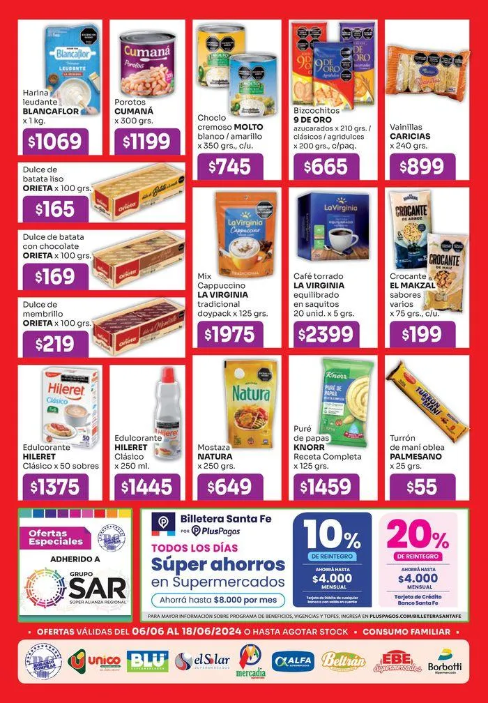 Ofertas de Catálogo Supermercados Unico Lavalle 6 de junio al 18 de junio 2024 - Página 3 del catálogo