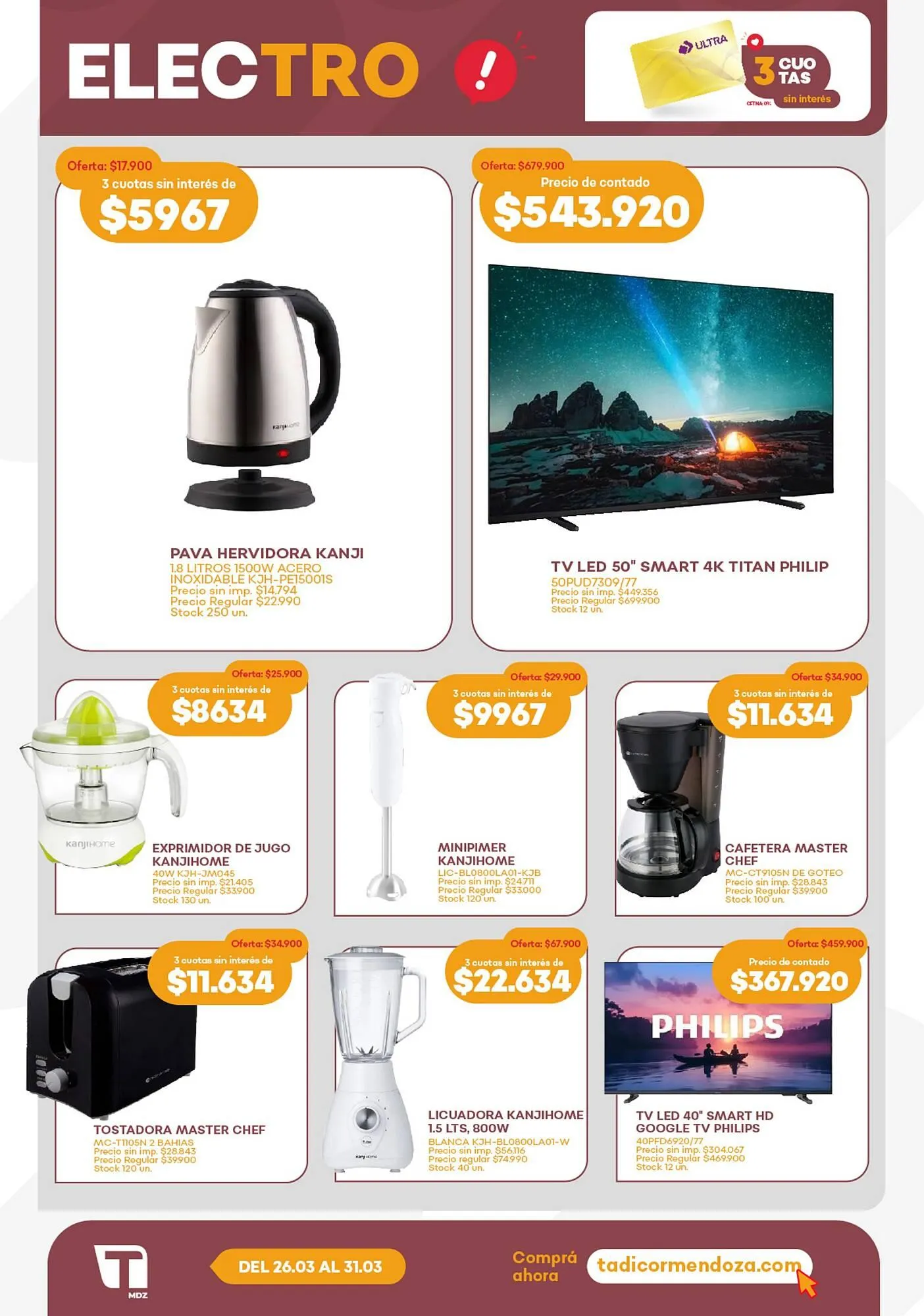 Ofertas de Catálogo Supermercados Tadicor 25 de marzo al 31 de marzo 2026 - Página 14 del catálogo