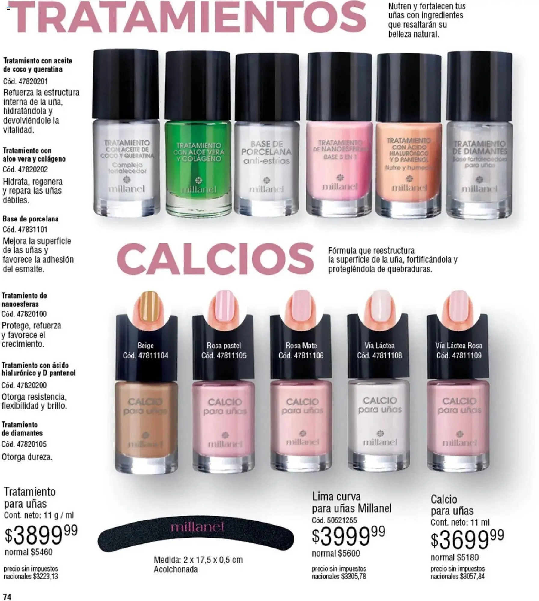 Ofertas de Catálogo Millanel Cosmética 5 de enero al 1 de febrero 2026 - Página 74 del catálogo