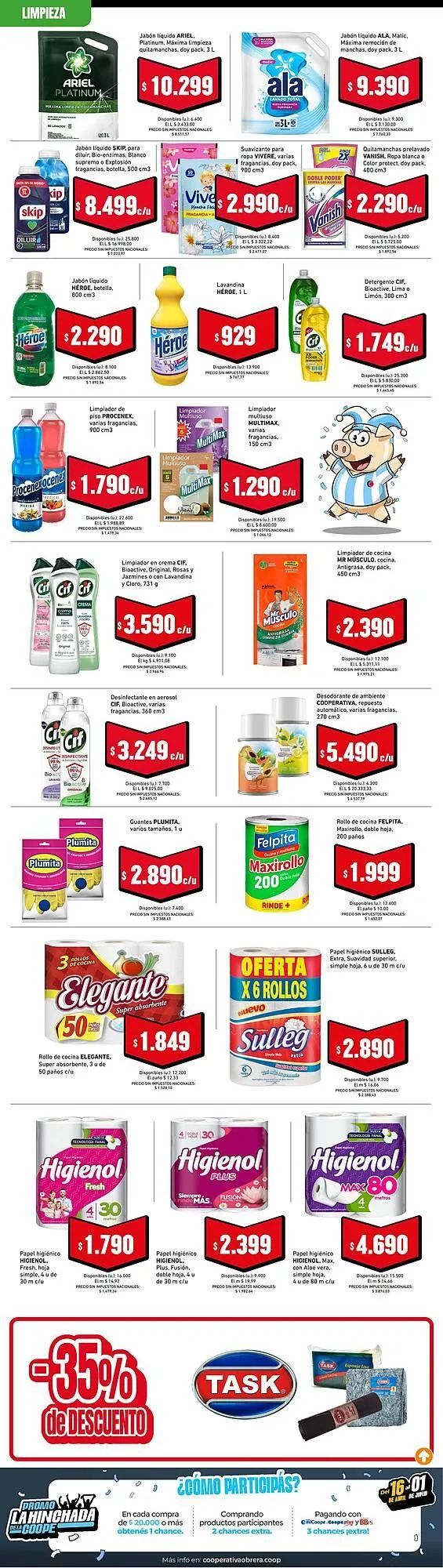 Ofertas de Catálogo Cooperativa Obrera 14 de mayo al 27 de mayo 2026 - Página 7 del catálogo
